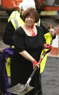 Mary Harney ‘Blood On Your Hands’ Direct Action