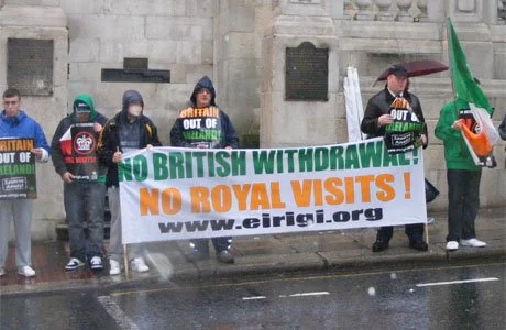 Successful BÁC Protest Against Royal Visit