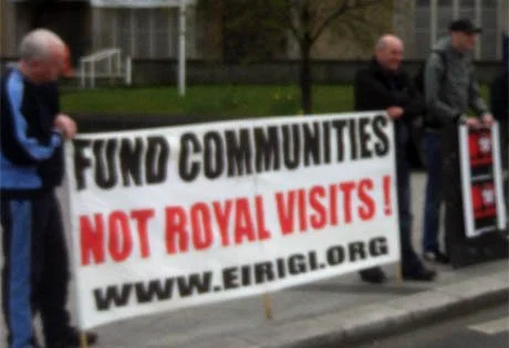 No Royal Visit Protest Donnycarney, North Dublin