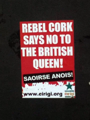 Rebel Cork Opposes Windsor Visit