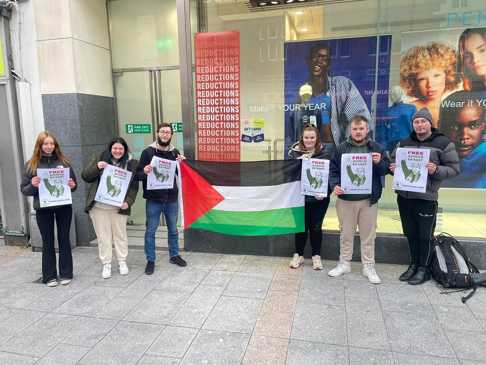 Éirígí In Tralee Calls For Release Of Palestinian Political Prisoners