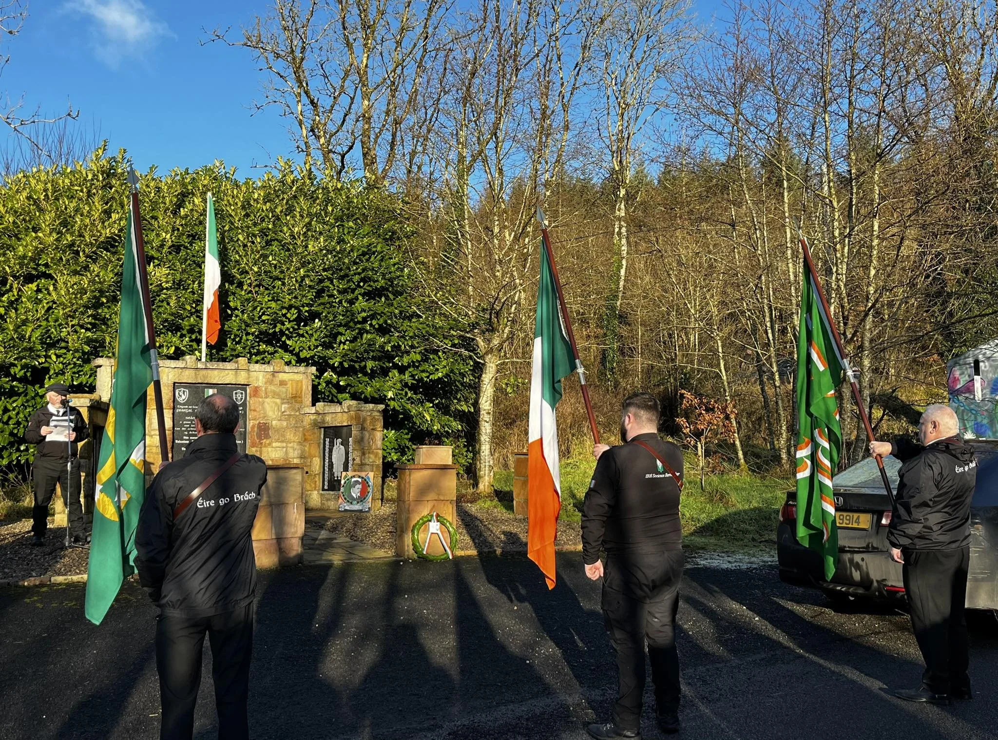 Éirígí Attends 1916 Societies Commemoration For Volunteers Sabhat And O'Hanlon