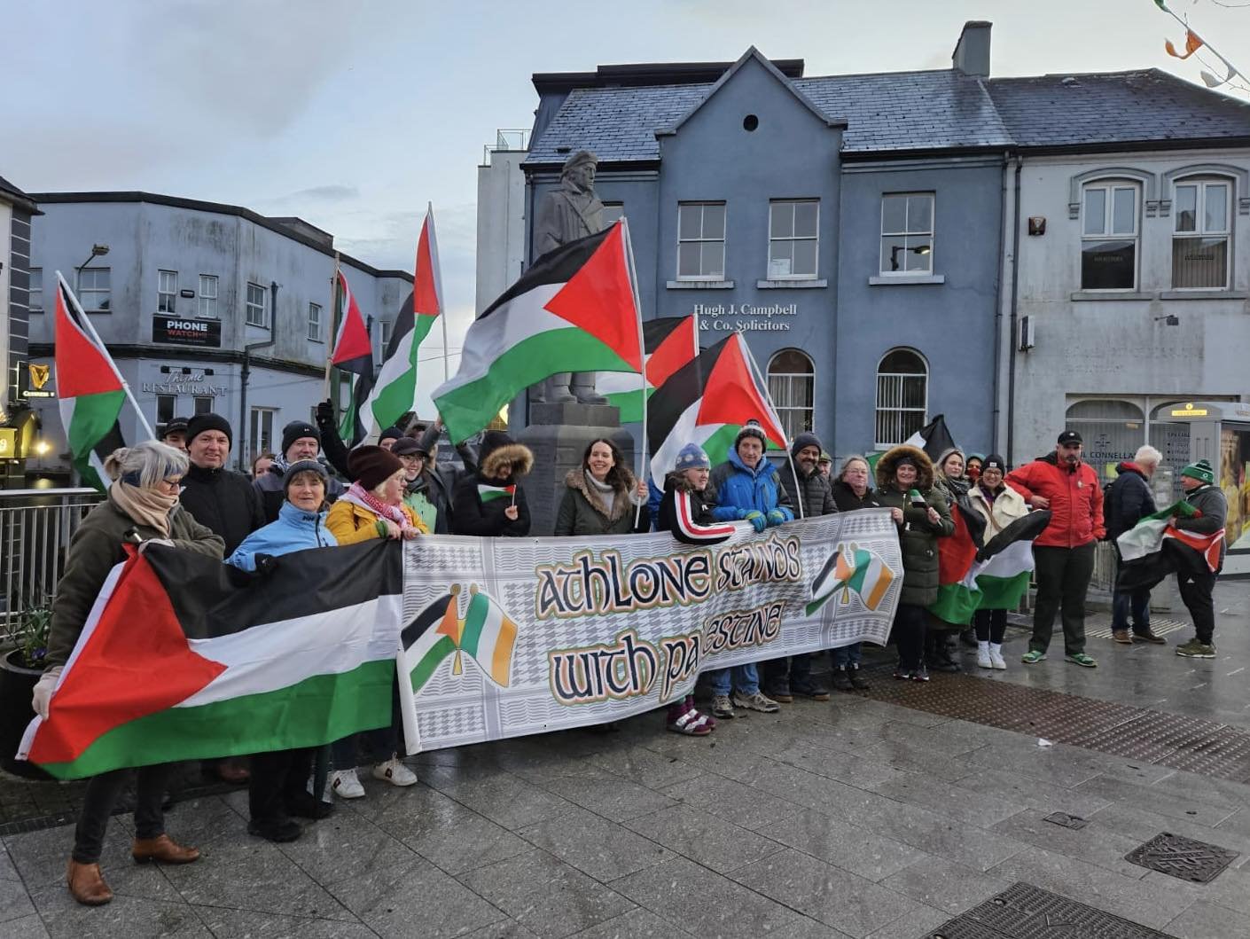 Enough Is Enough - Athlone Stands With Palestine!
