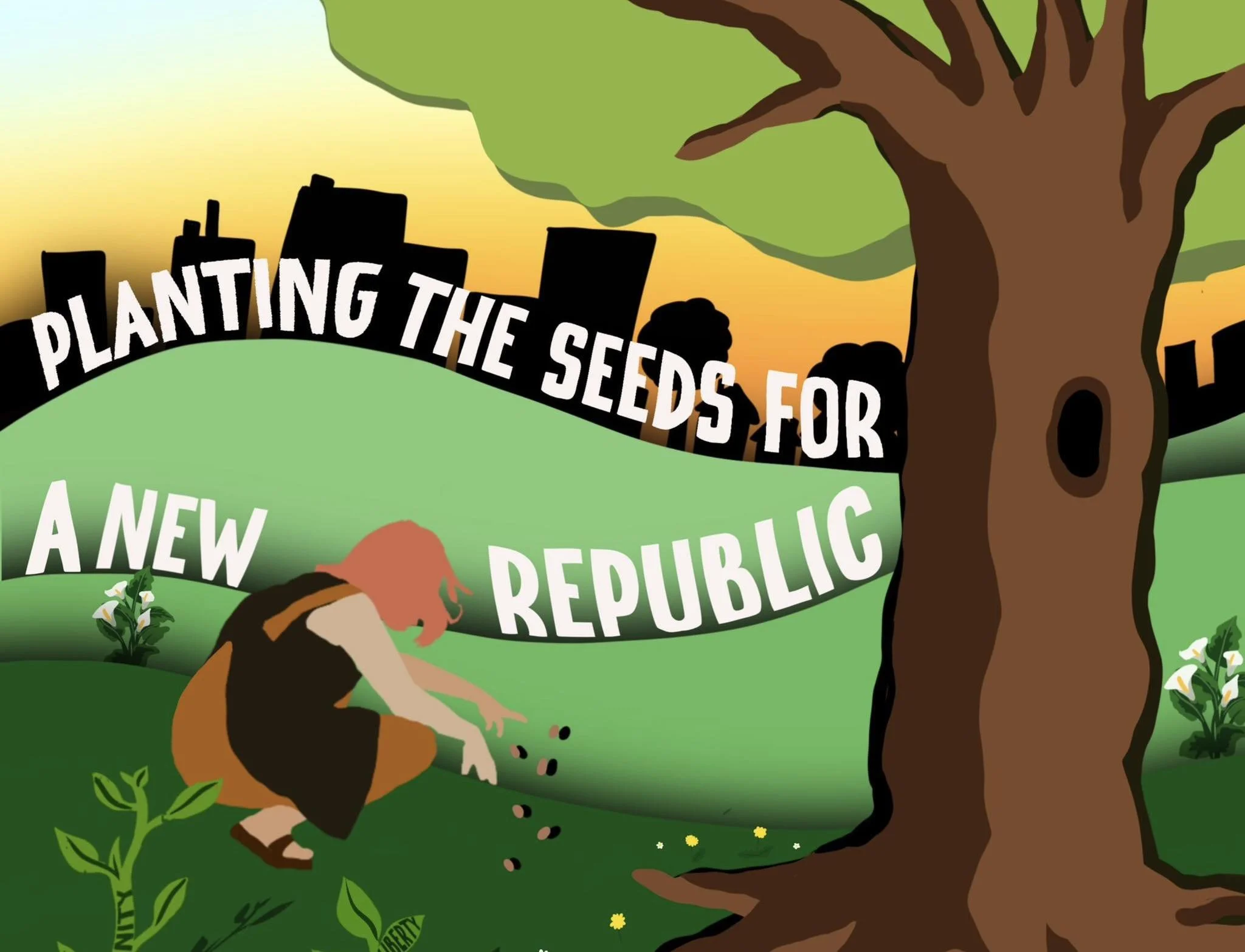 For A New Republic Podcast, Episode 1 - ‘Planting The Seeds For A New Republic - Part 1'