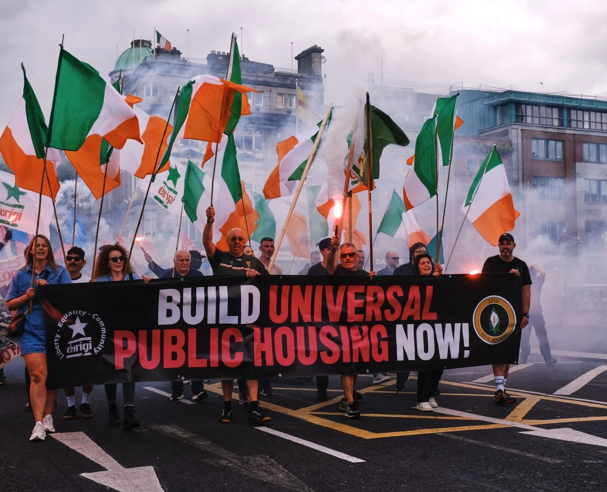 Republican Bloc Joins The National Housing Demonstration