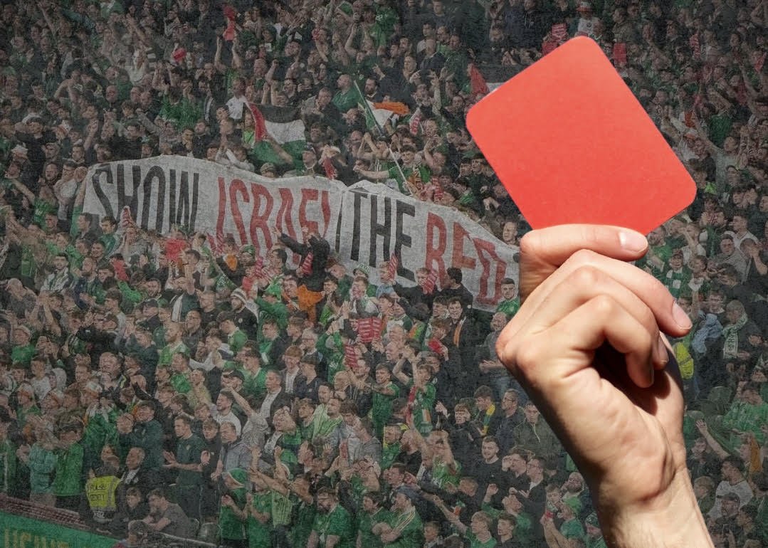 Show Genocide The Red Card - Boycott Apartheid Israel!