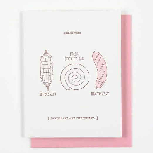 Nourishing Notes | Birthday Card + Sausage Making Tips