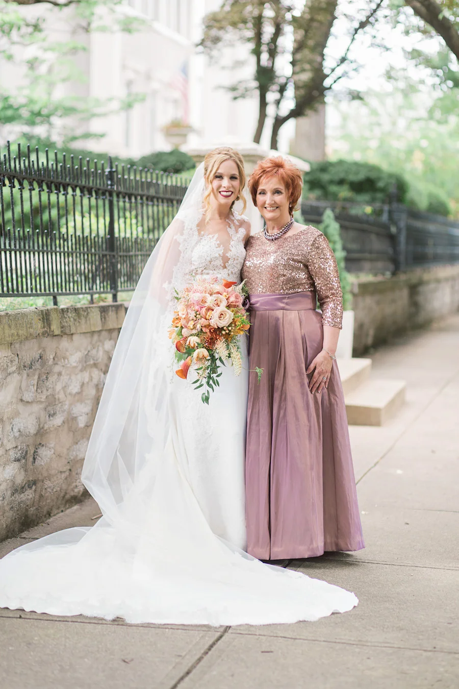 Mother of the bride for Northern Kentucky wedding celebration. Stationery by Poeme