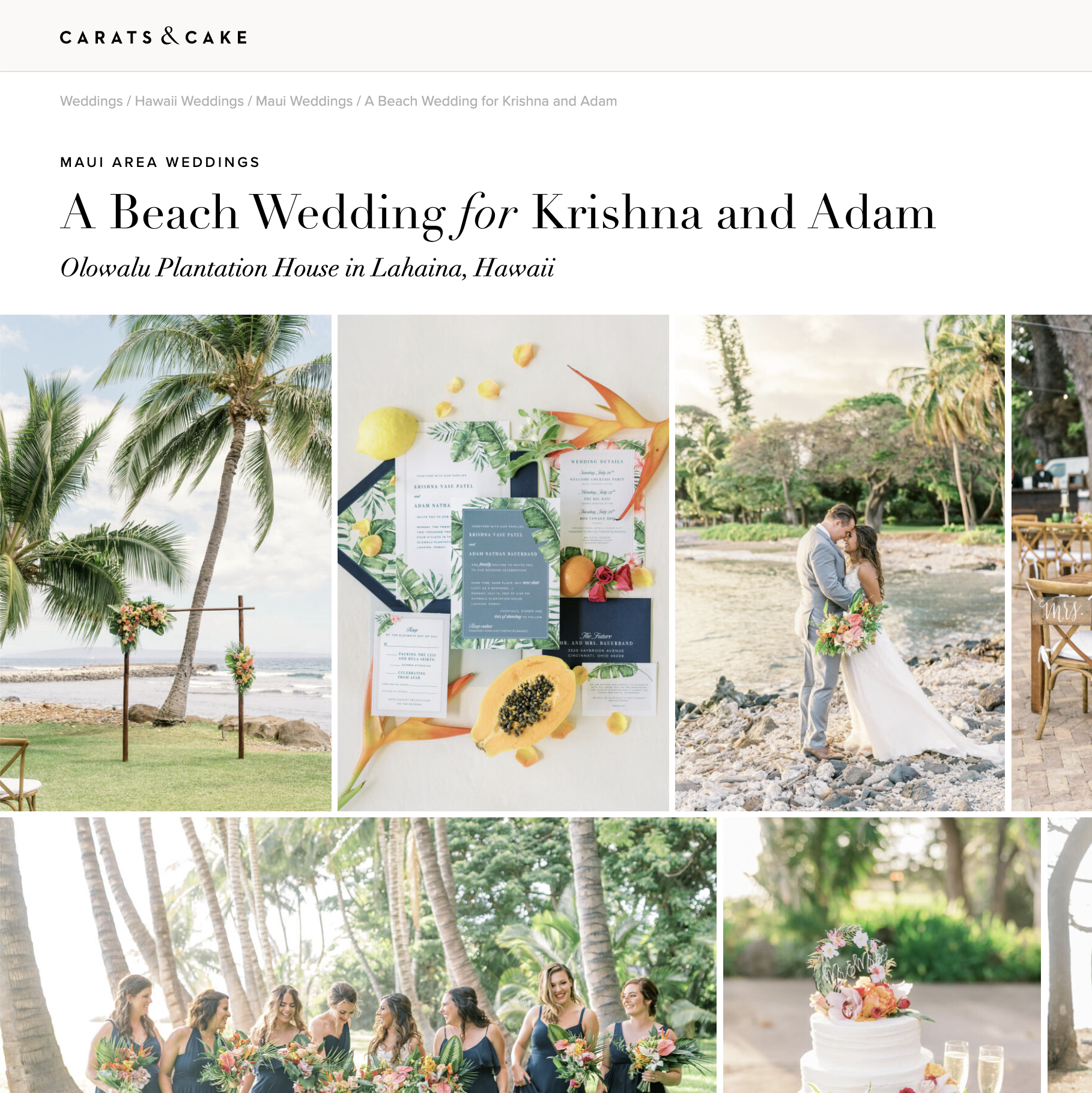 Hawaii Beach Wedding