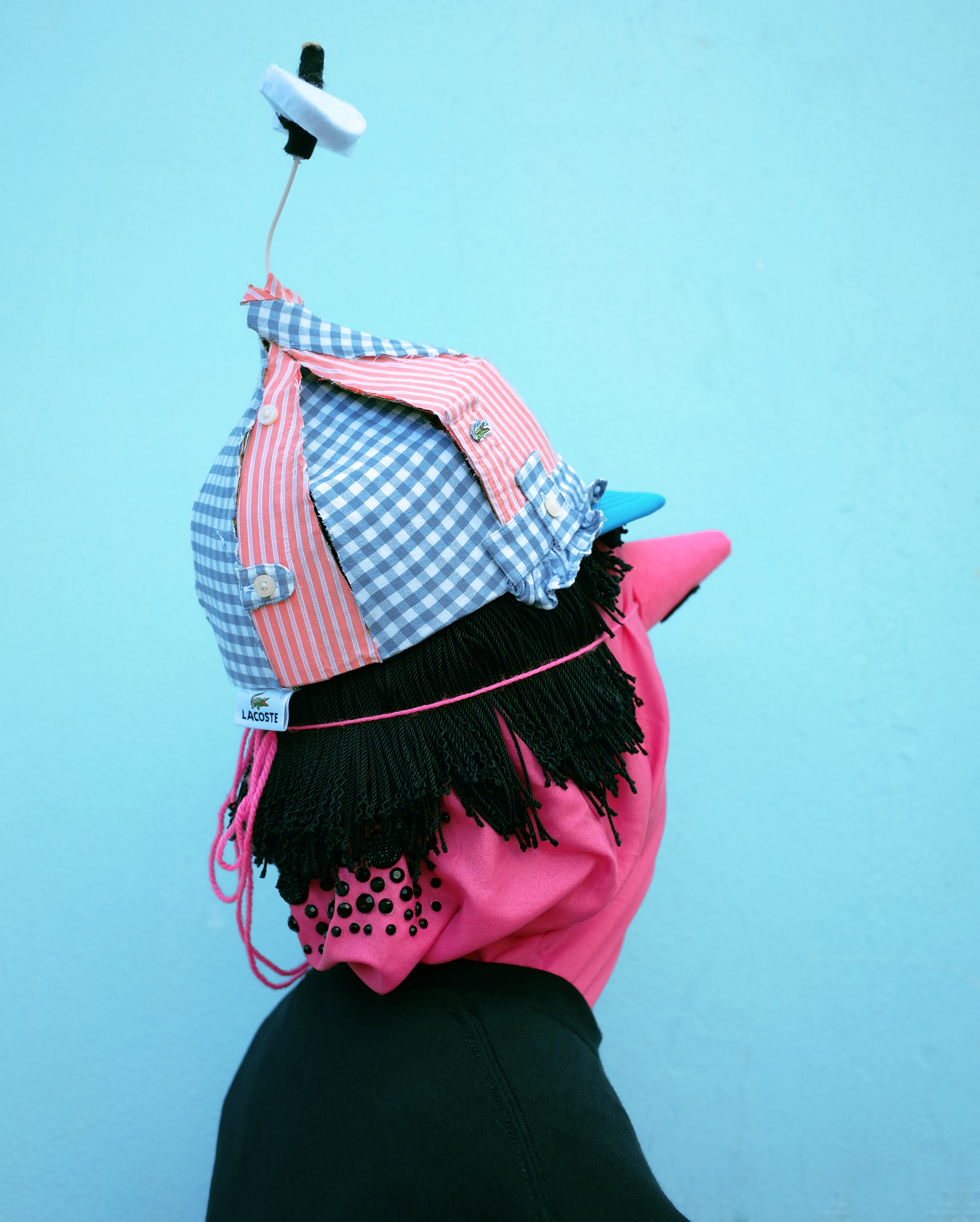    Alfonzo    2019  mixed media  29 cm x 46 cm x 50 cm 