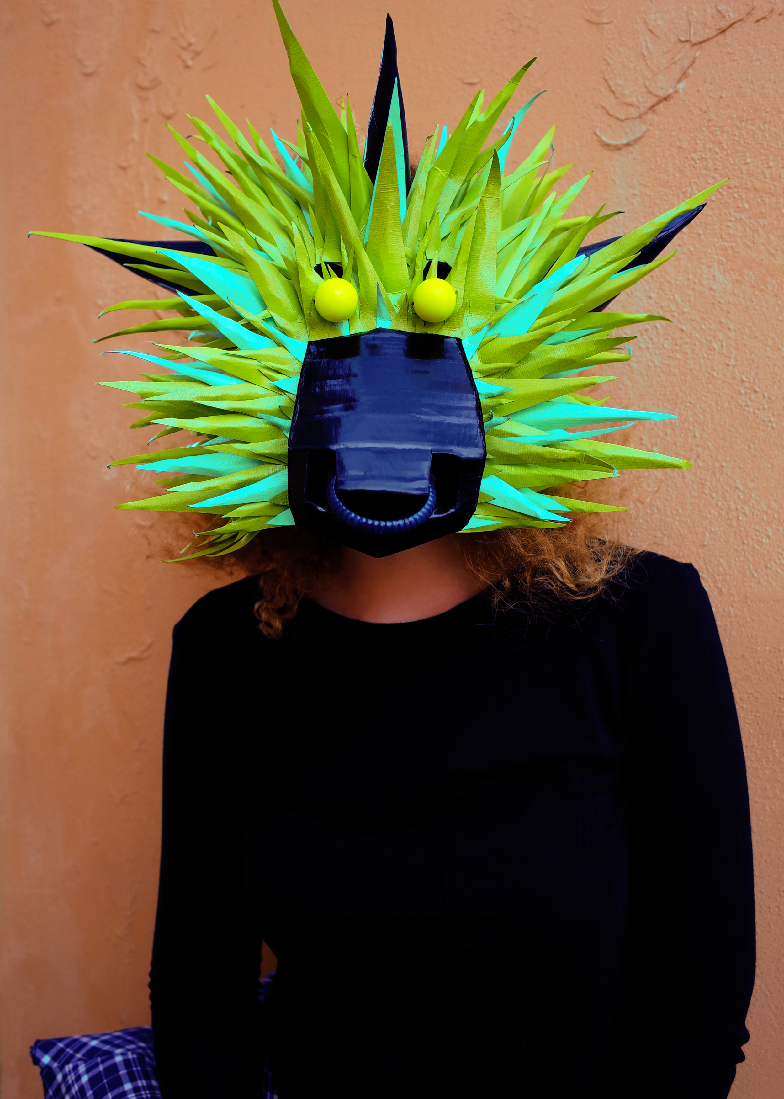    Techno Tiger    2019  mixed media  53 cm x 29 cm x 47 cm 