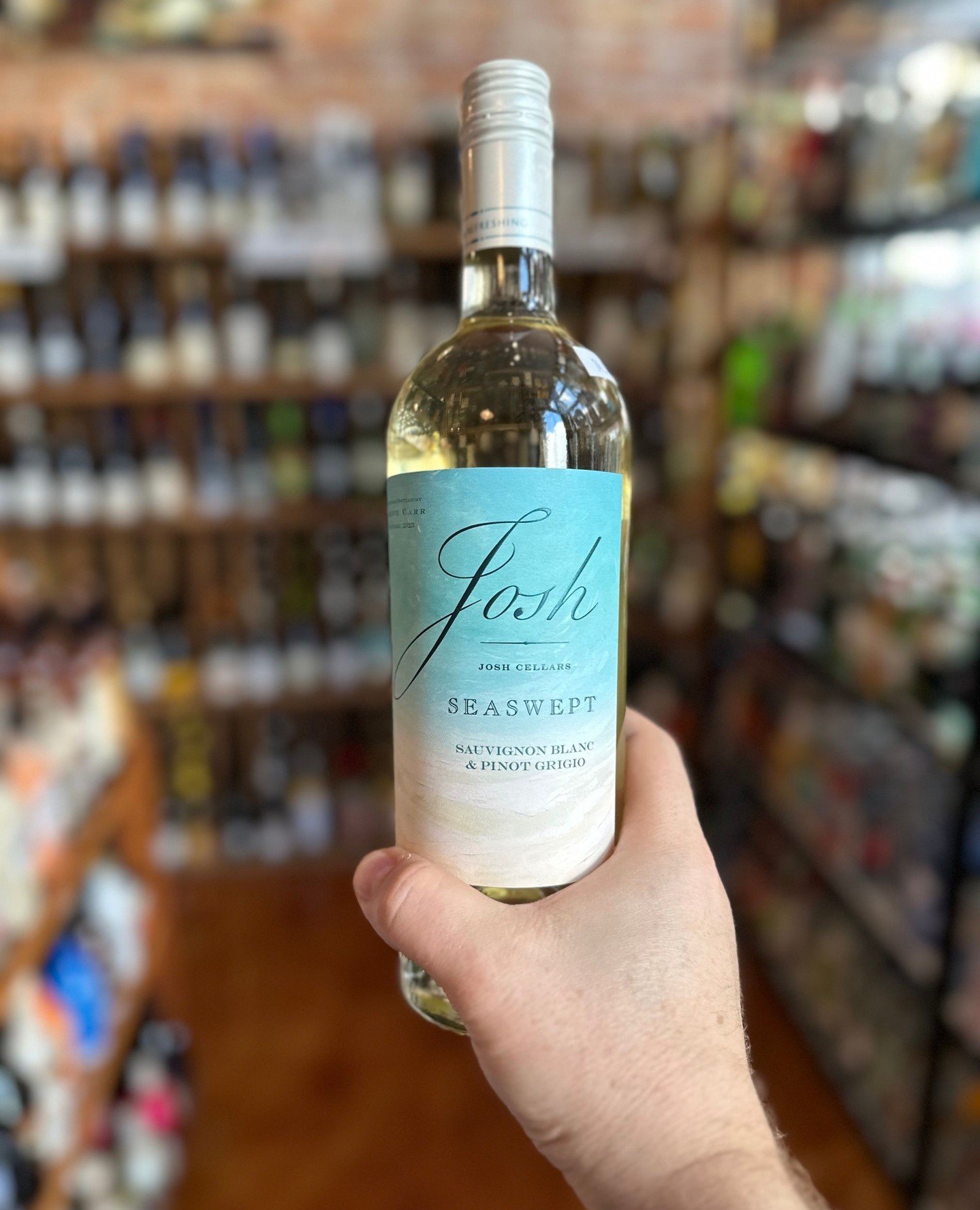 New Arrival: Josh Cellars Seaswept...a blend of Pinot Grigio and Sauvignon Blanc. Now available!