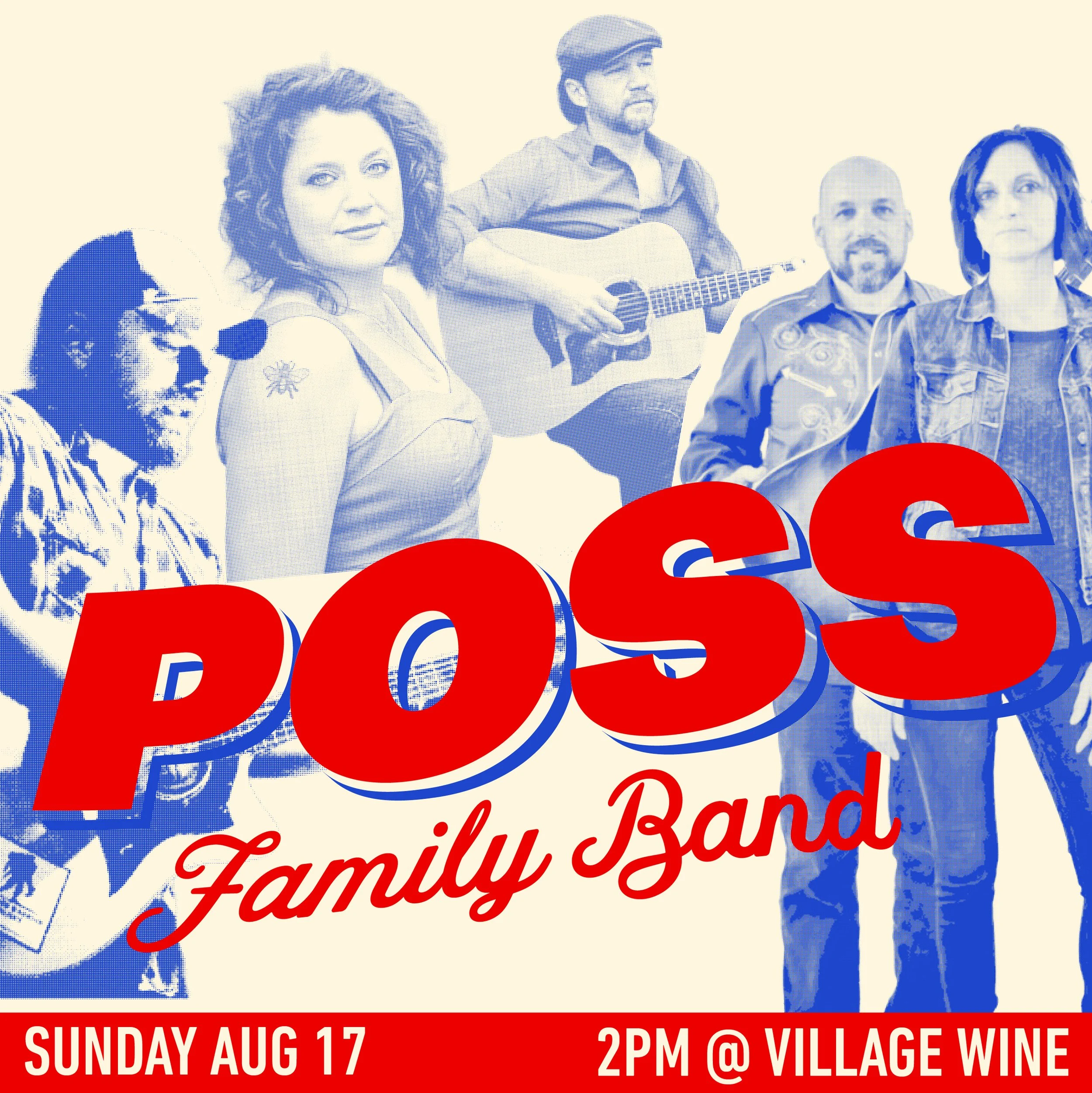 The Poss Family Band - LIVE!