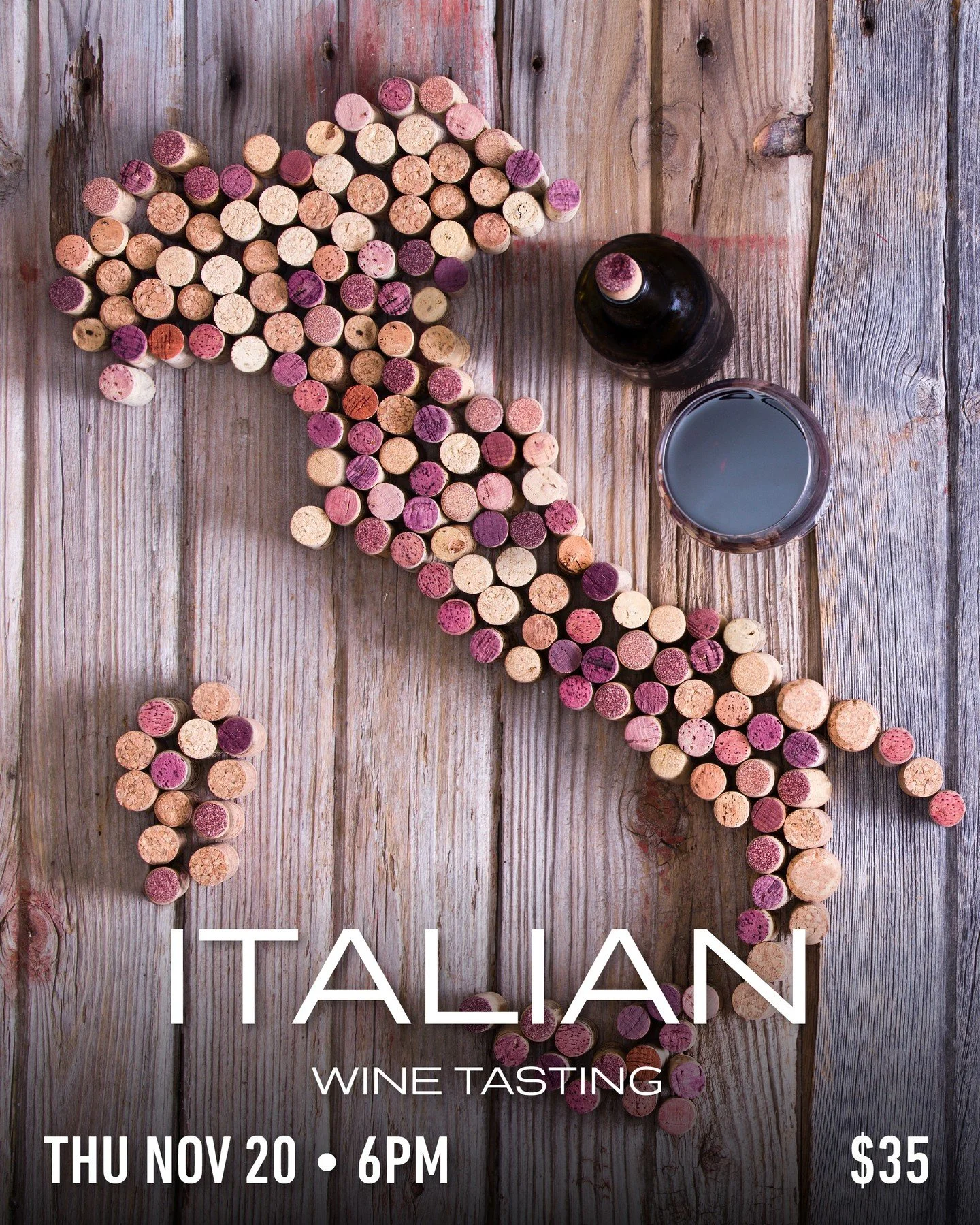 Get 2 tickets for $50 if you buy before November 9th! Link in bio!⁠
⁠
Join us as we explore Italian Wine through the portfolio of Prestige Wine Imports, with Stefania Gelazius. Prestige is an importer of a distinguished and diverse portfolio of high 
