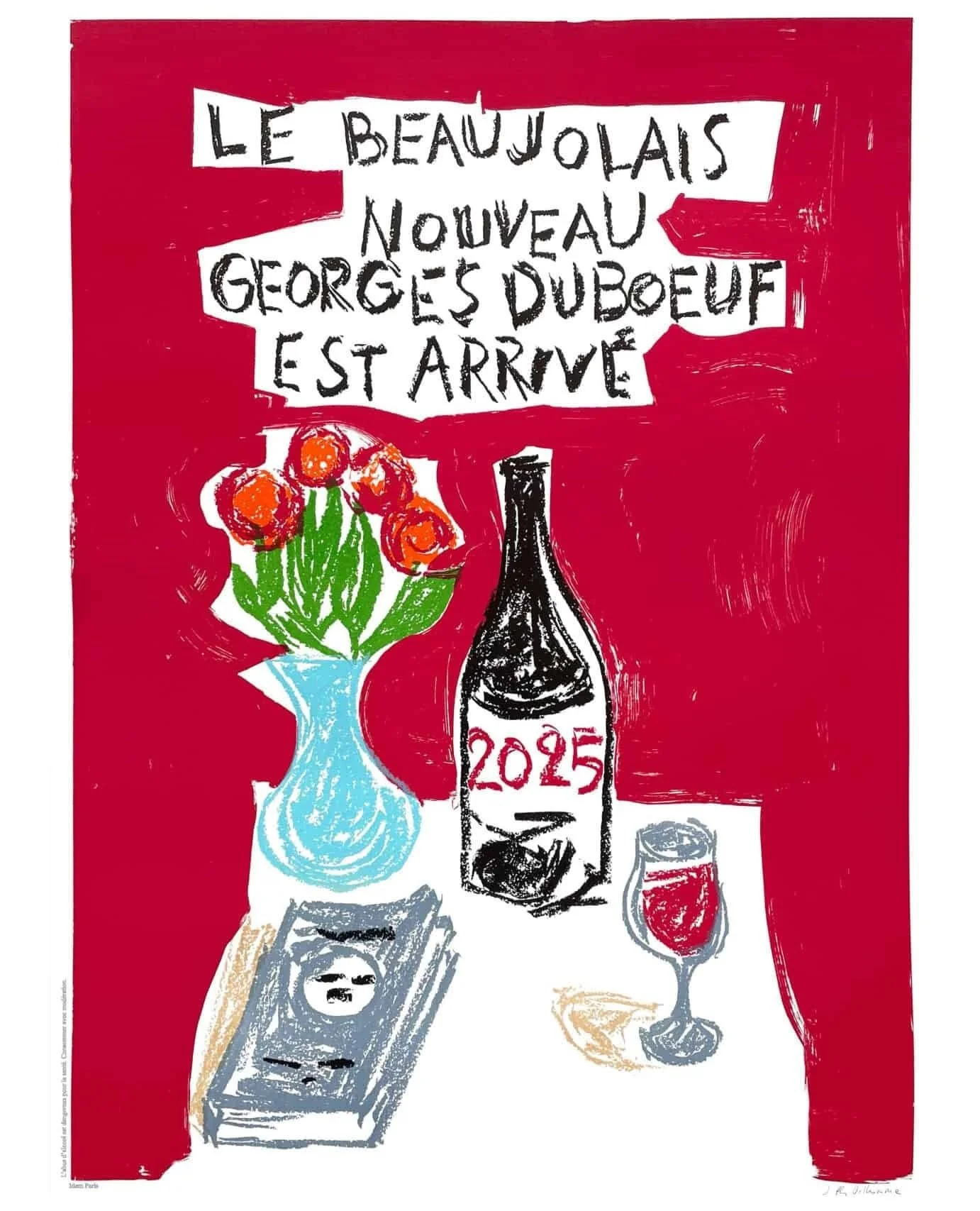 The 2025 George Duboeuf Beaujolais Nouveau just arrived! Limited quantities available!