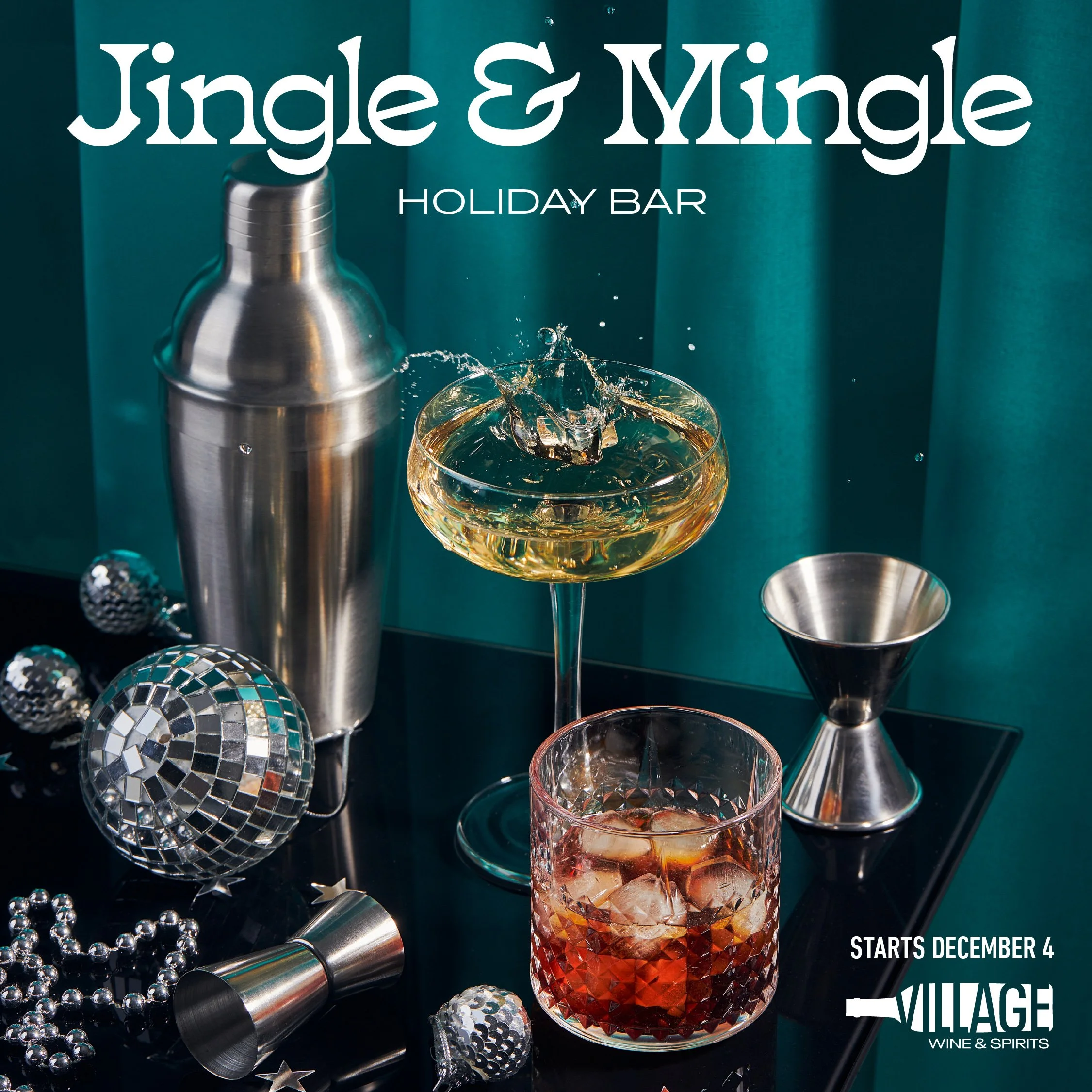 Jingle &amp; Mingle Holiday Bar
