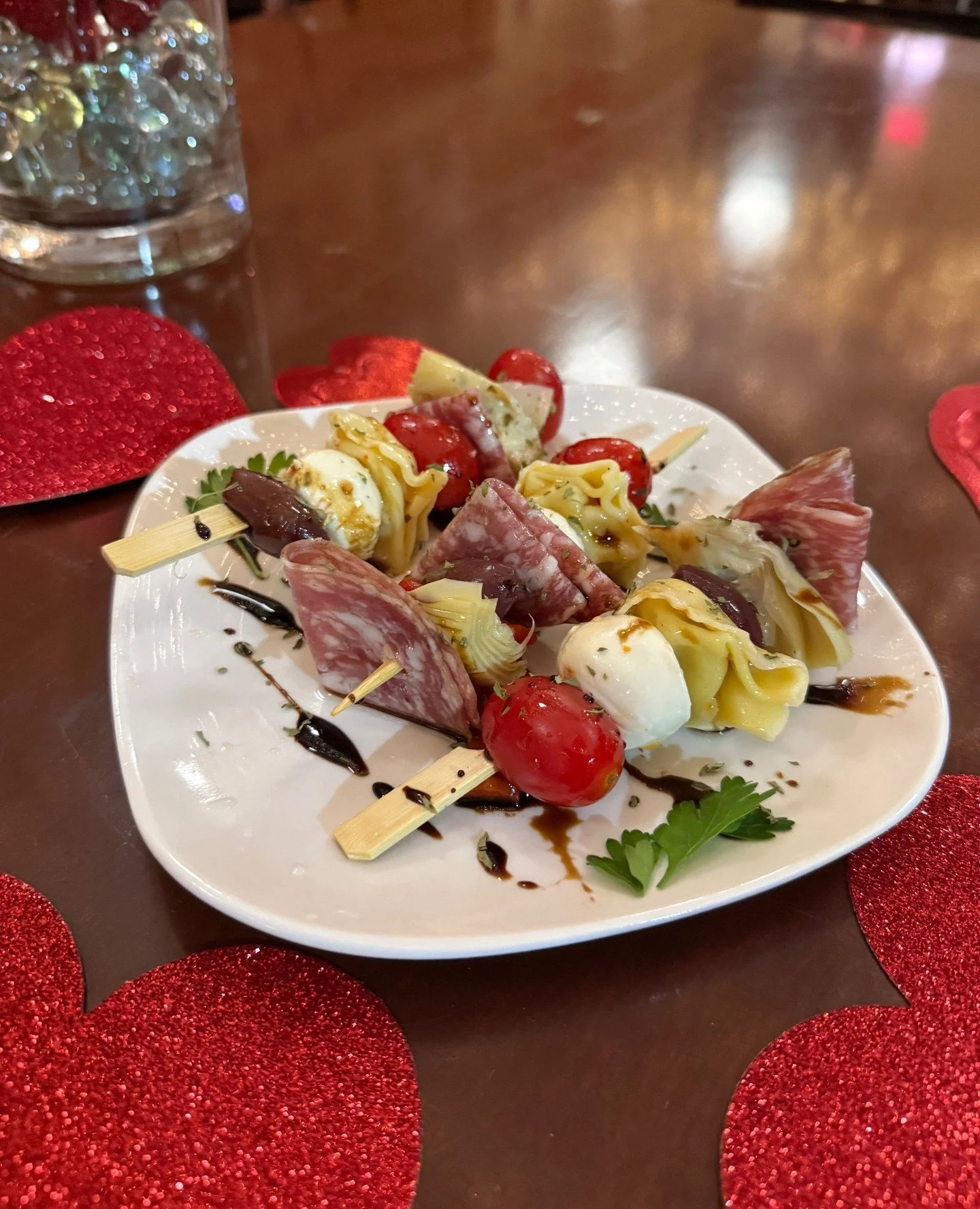 Our Valentine's Bistro menu is now available! You can get these food items all weekend at Village!