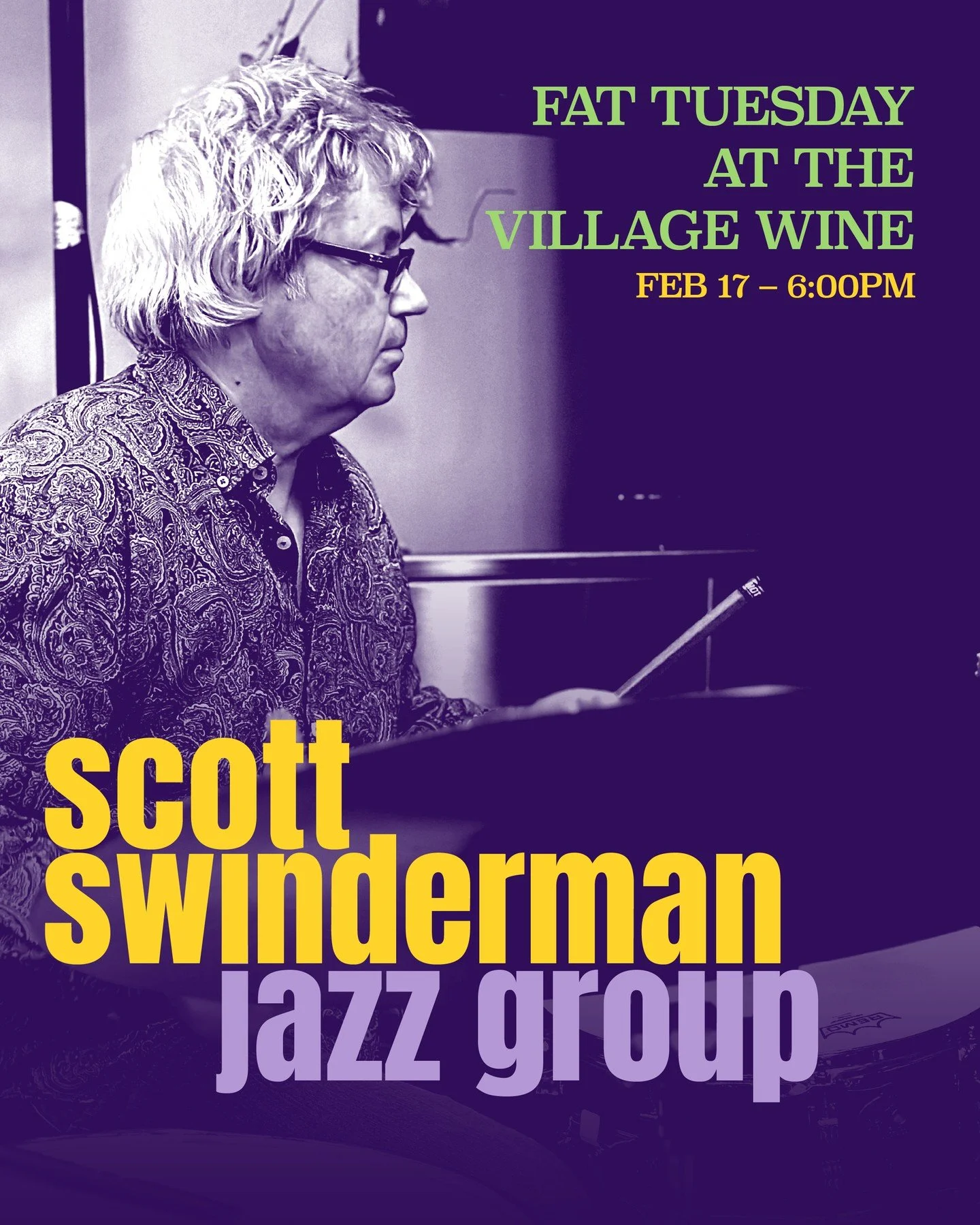 Join us for our annual Fat Tuesday bash with Scott Swinderman Jazz Group and food &amp; drink specials inspired by New Orleans!⁠
⁠
We&rsquo;ll have King Cake, Cajun-inspired food menu, and cocktails like you&rsquo;re drinking on Bourbon Street!⁠
⁠
En