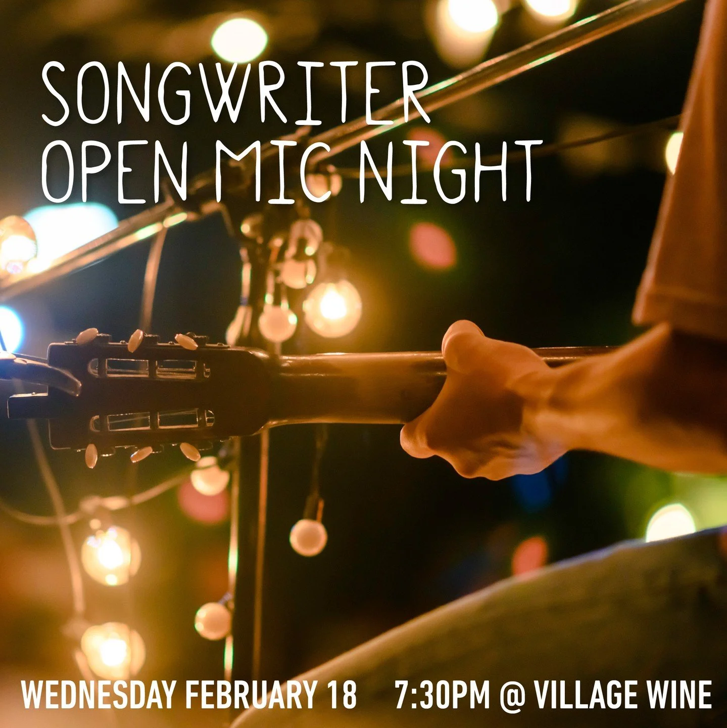 Songwriter Open Mic...tonight!