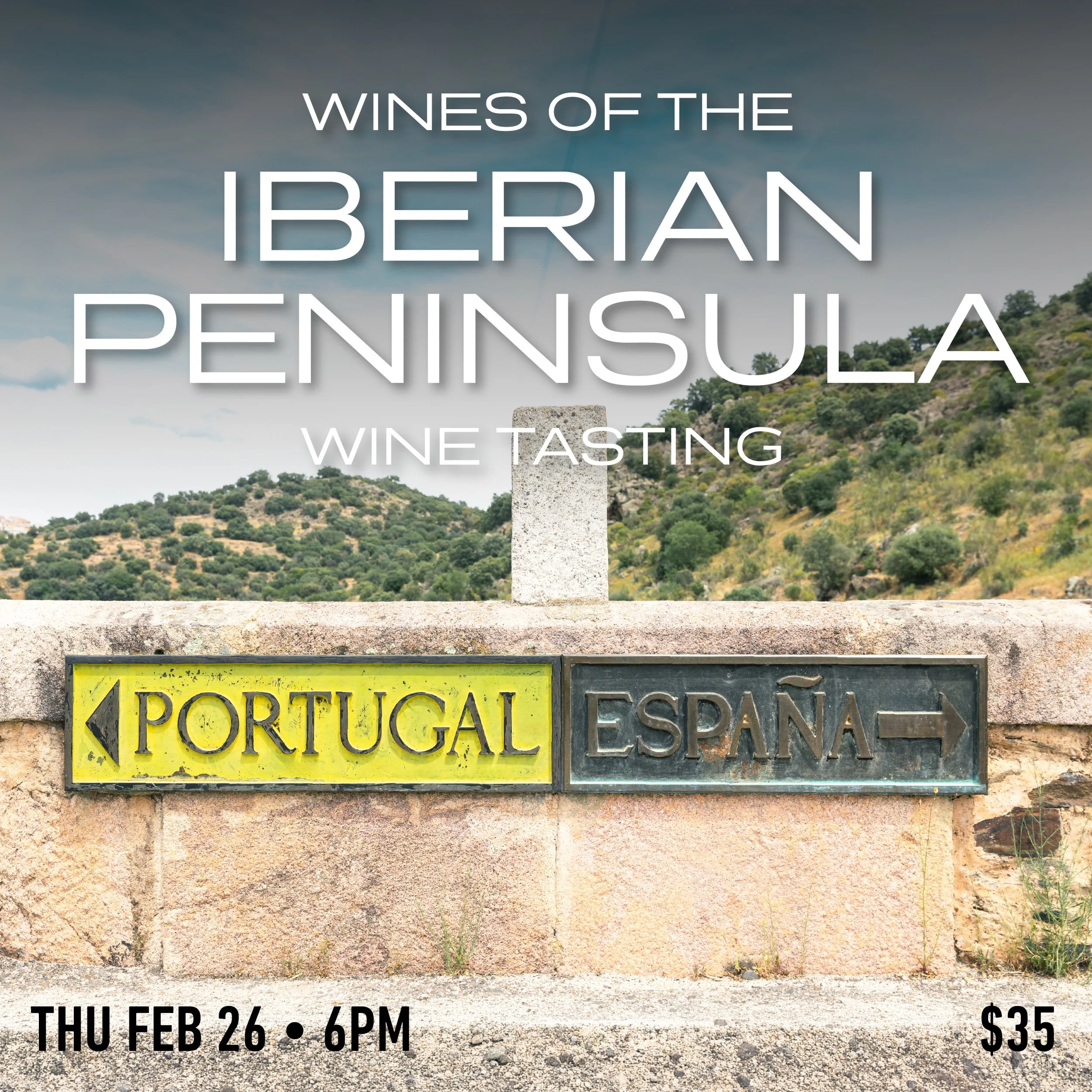 Iberian Peninsula Wine Tasting