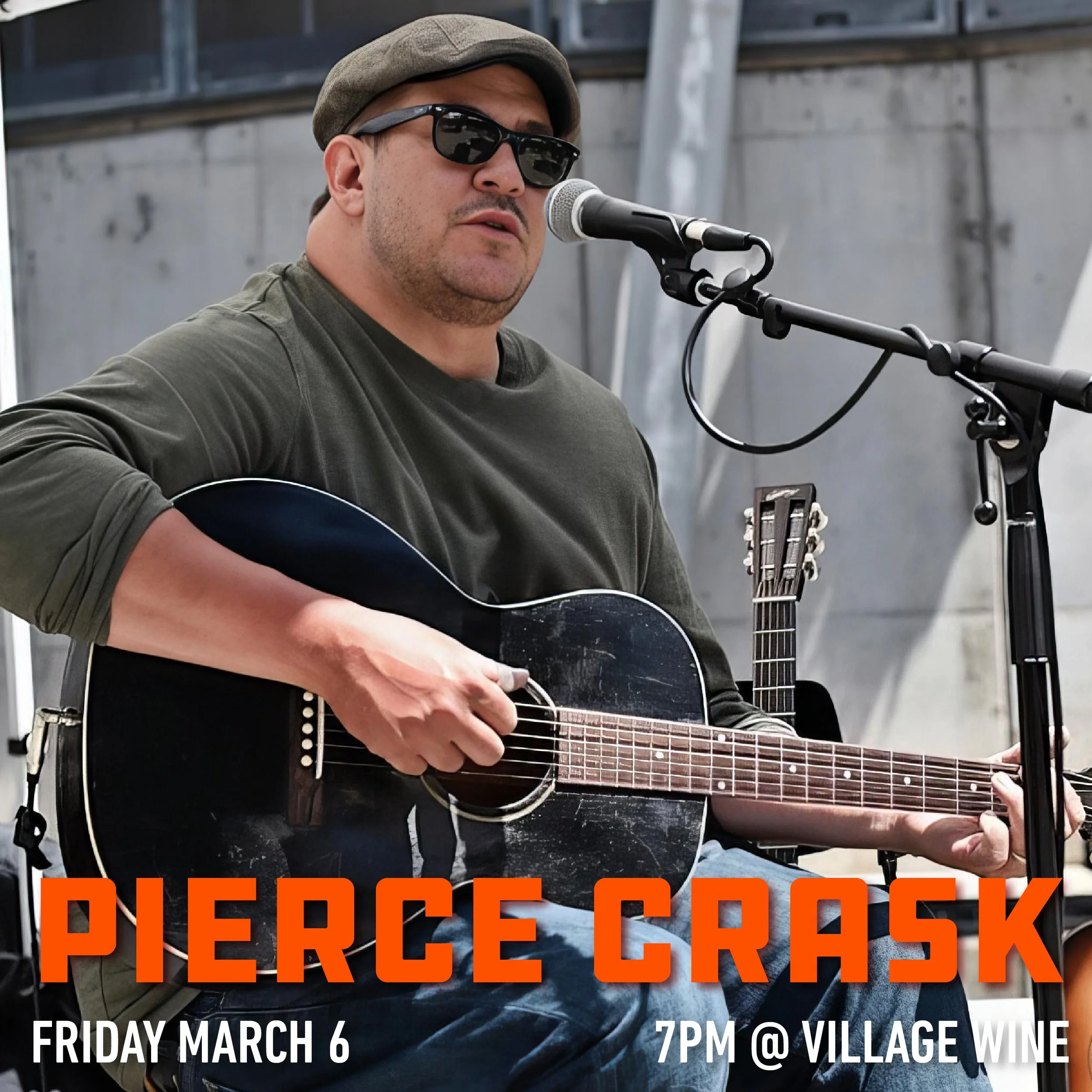 Pierce Crask - LIVE!