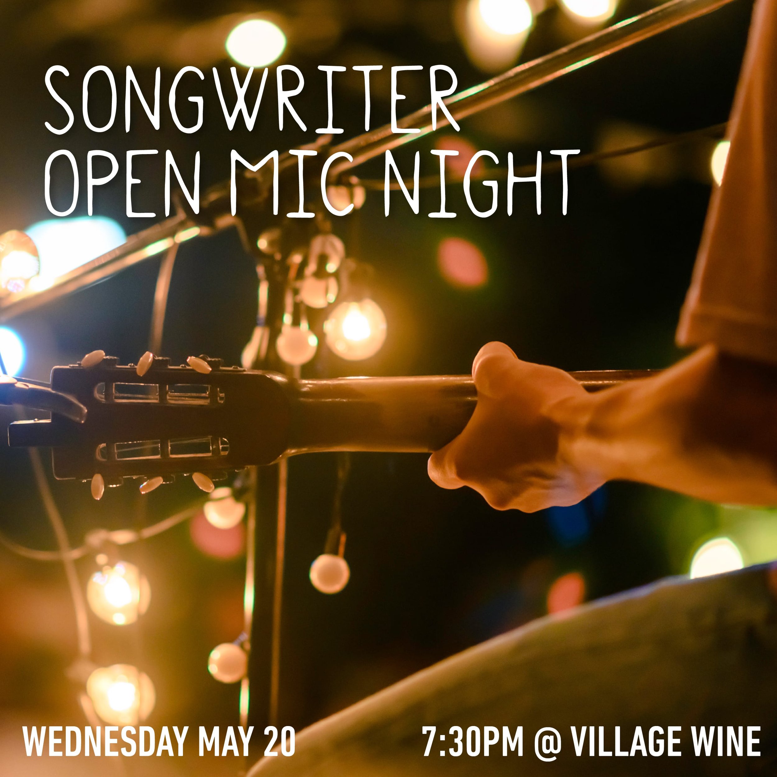 Songwriter Open Mic Night