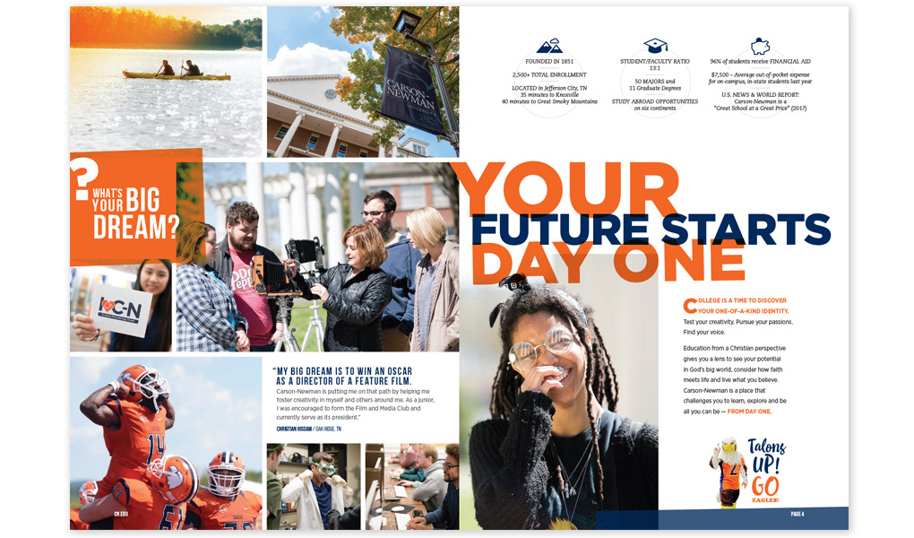 Viewbook Spread