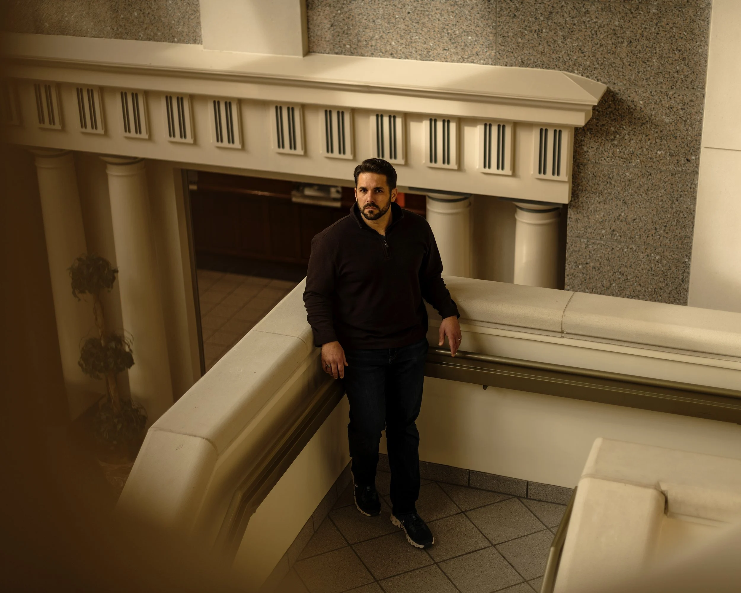 The Rise of Crypto Mayors, Scott Conger, mayor of Jackson, Tennessee photographed for The New York Times