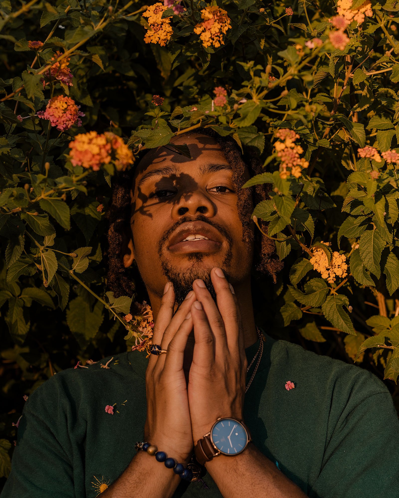 Bleu Levees photographed at Overton Park in Memphis, Tennessee for MUSE magazine