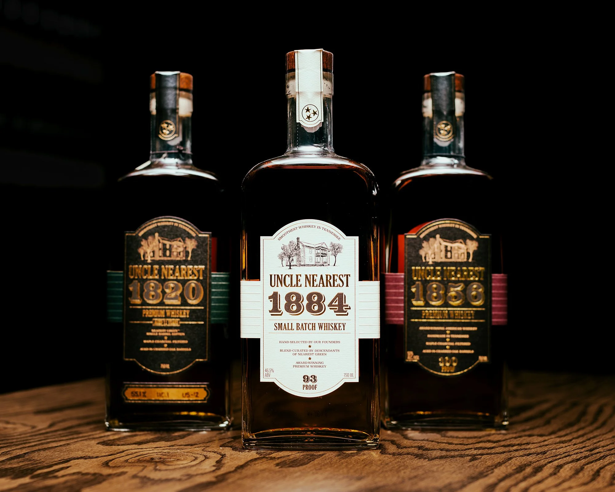 Uncle Nearest 1884 small batch whiskey photo at Uncle Nearest Distillery in Tennessee