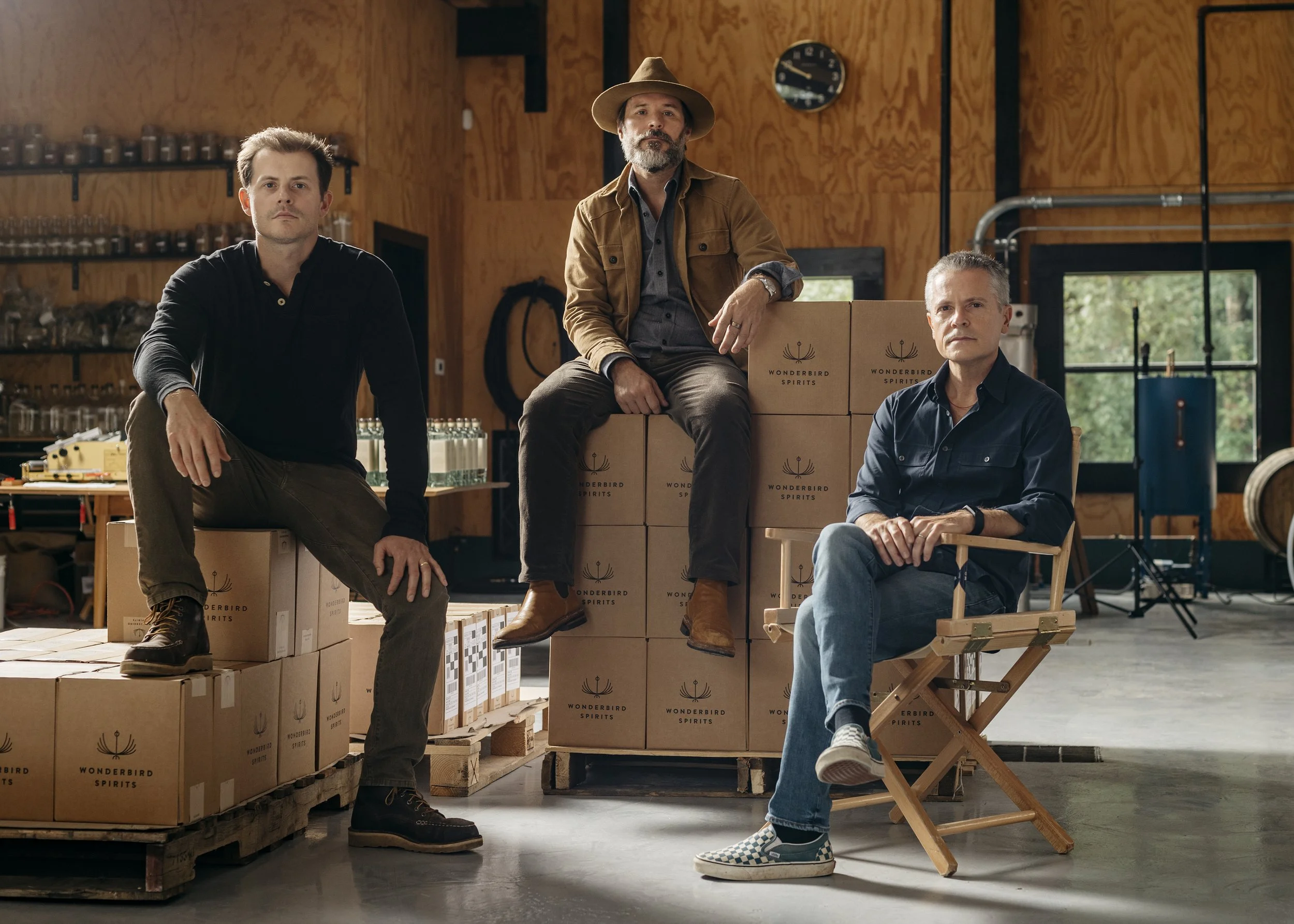 Wonderbird Spirits photographed for Garden and Gun magazine's Made in the South Awards