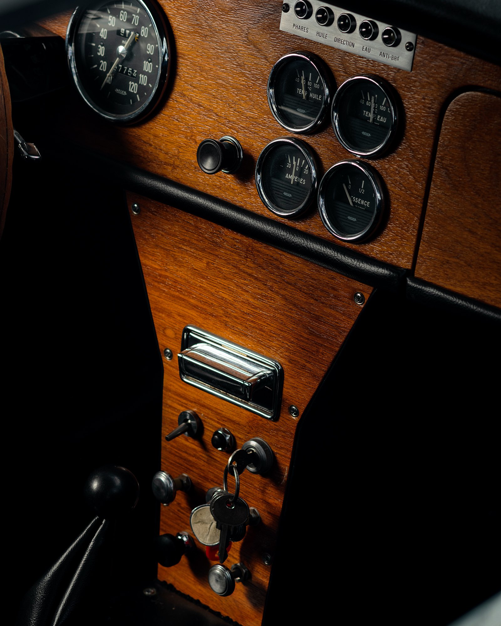 Matra Doet photographed at the Lane Motor Museum in Nashville, Tennessee for Road and Track magazine