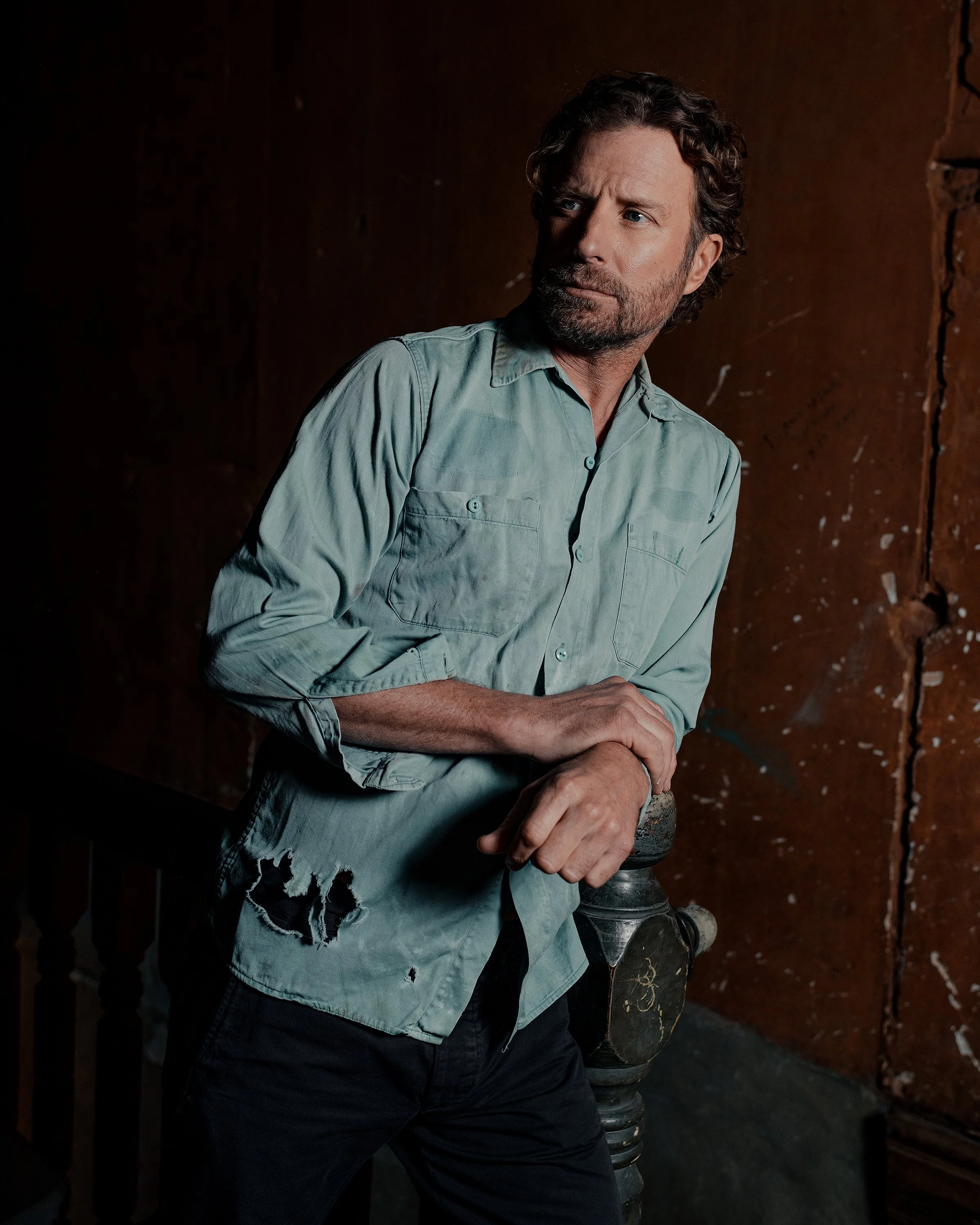 Dierks Bentley photographed by Houston Cofield for Capitol Records Nashville.