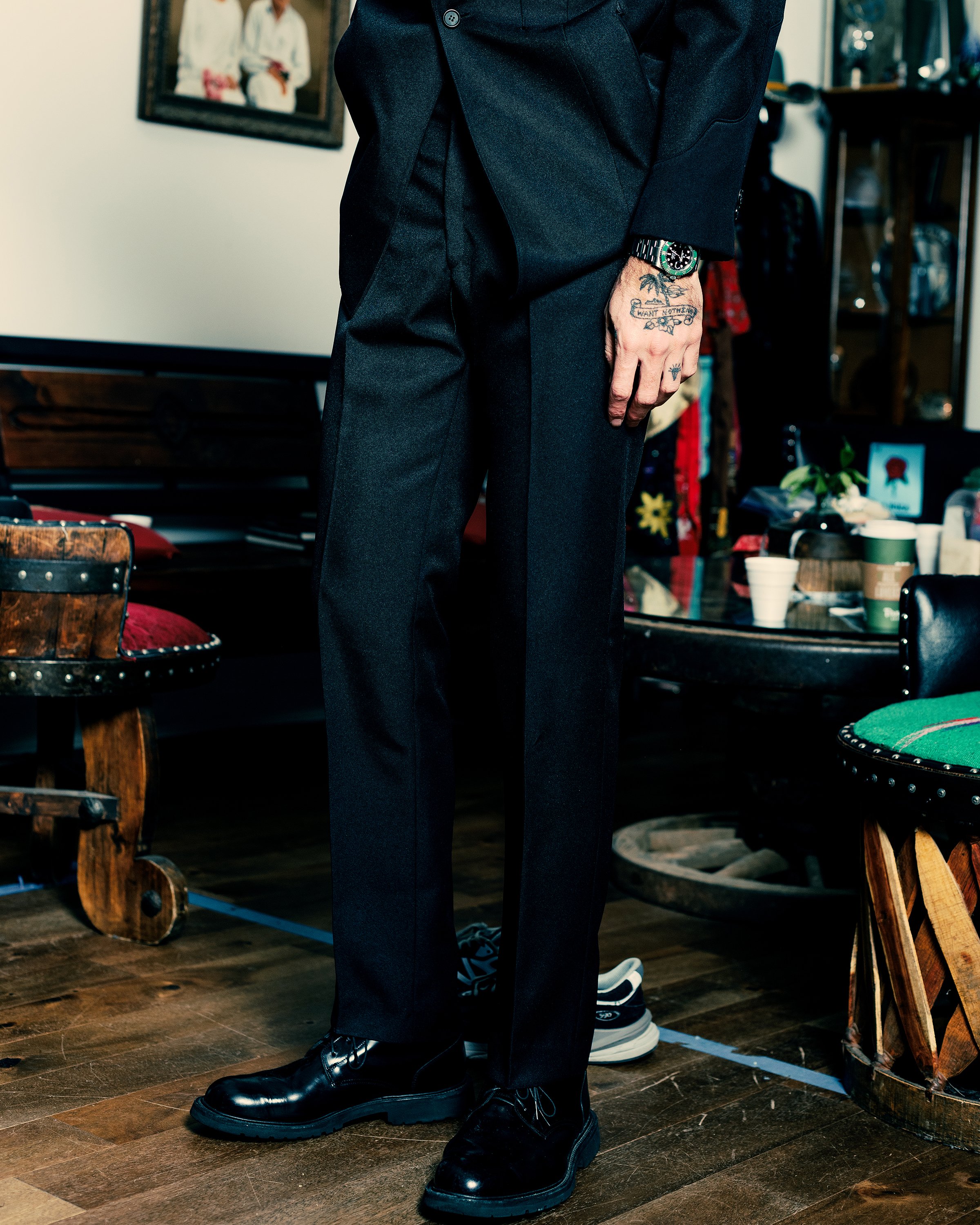 Global Editor for GQ magazine, Will Welch, photographed by Houston Cofield for GQ magazine.