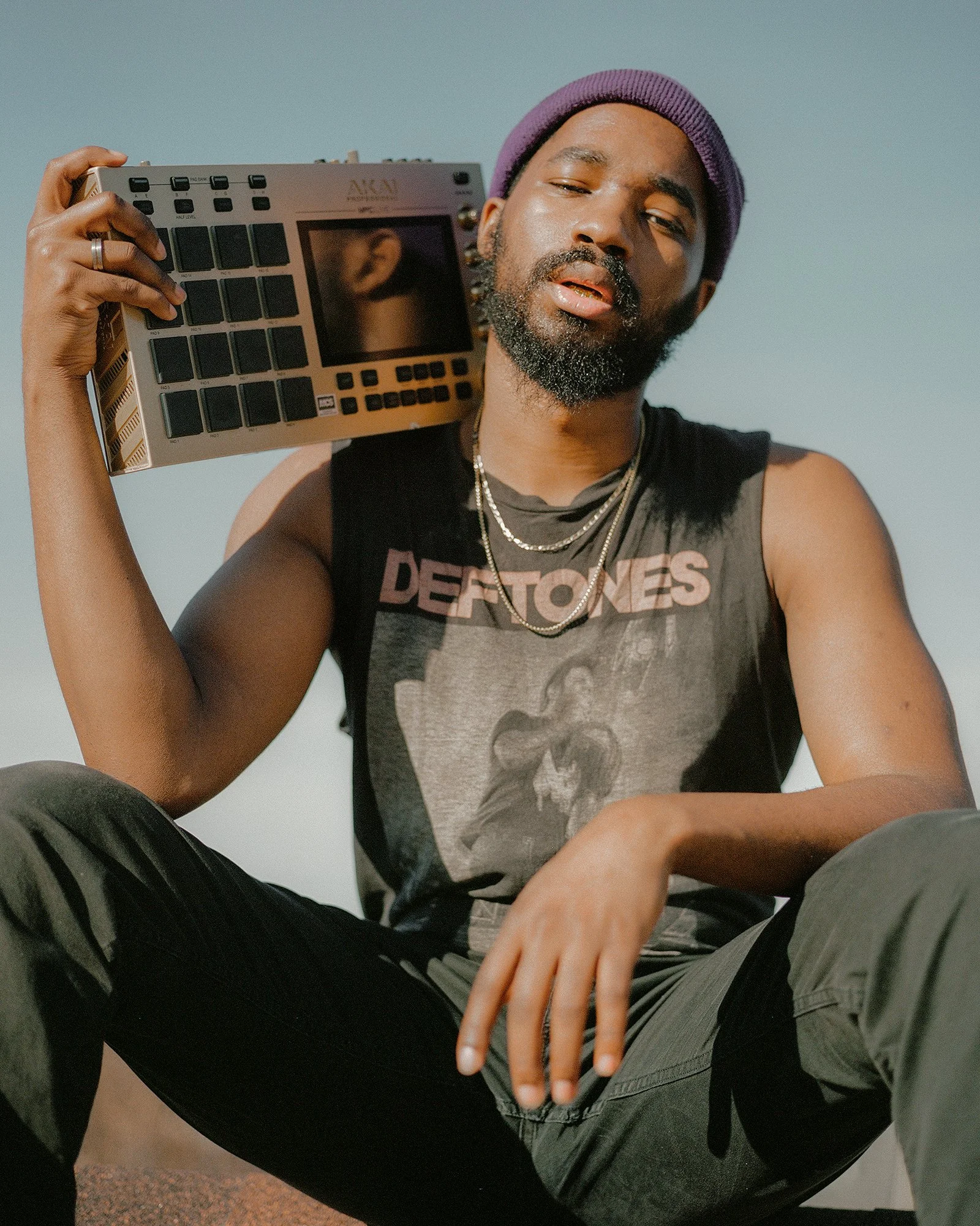 Portrait of Sàngkofi Jones for MUSE Magazine. Muse is a fashion magazine published in Italy.