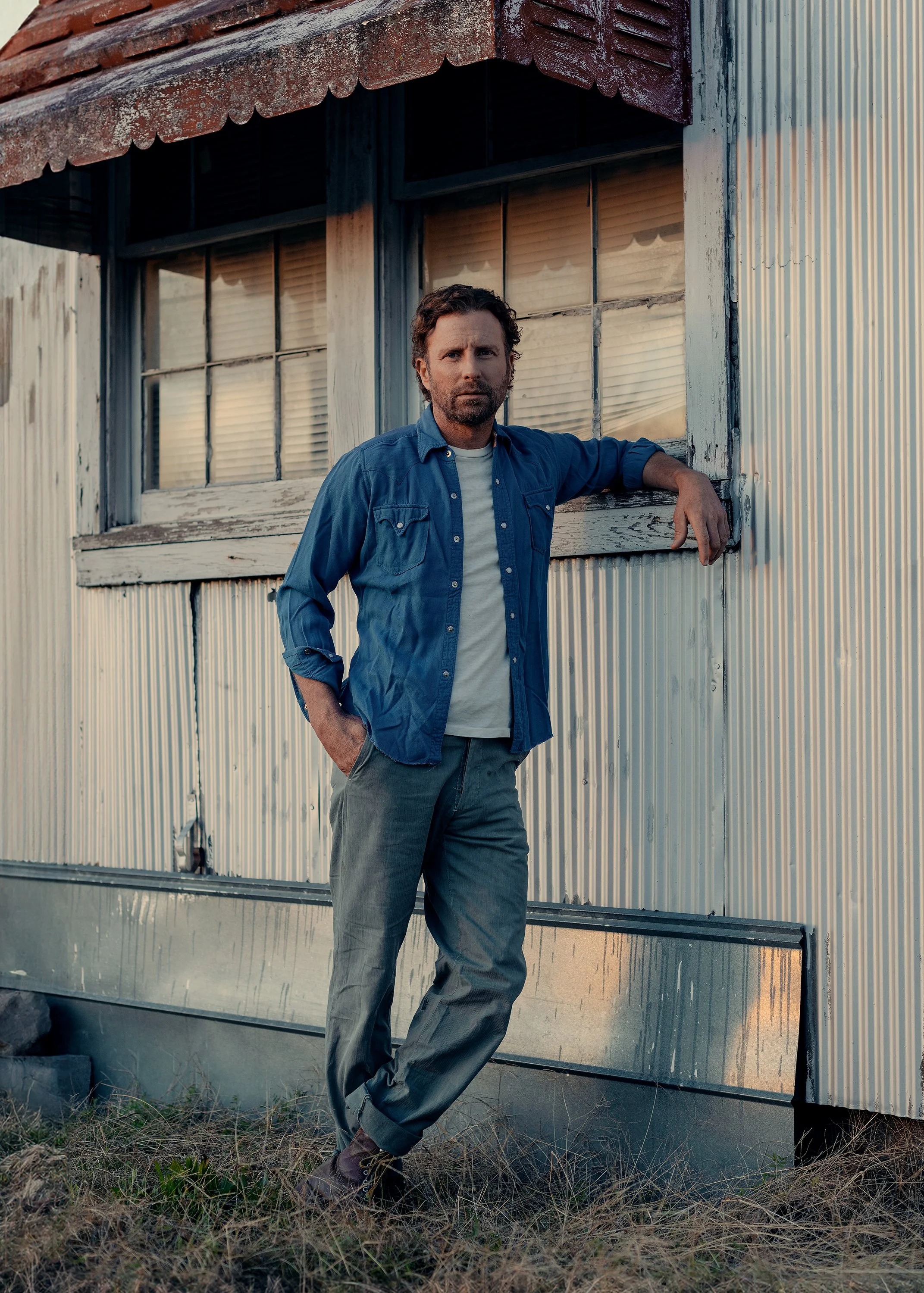 Dierks Bentley photographed by Houston Cofield for Capitol Records Nashville.
