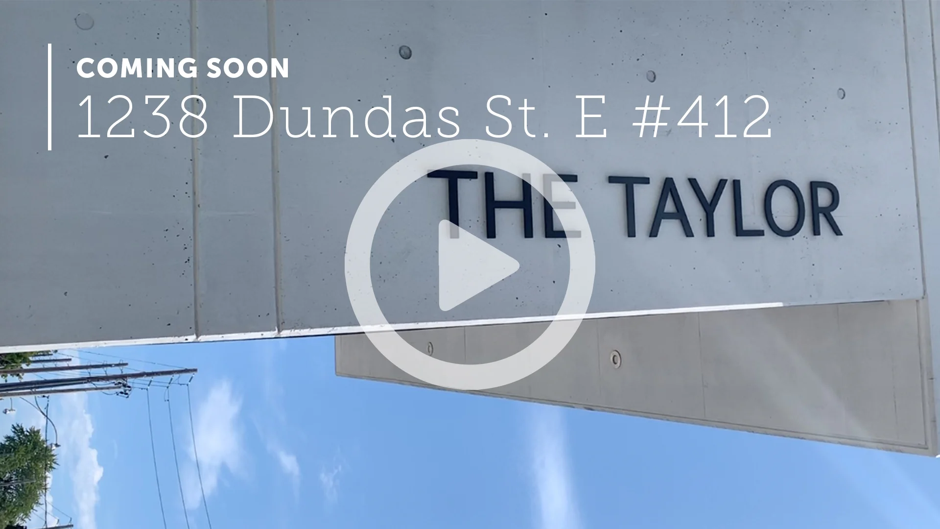 Coming Soon: 1238 Dundas St. E #412