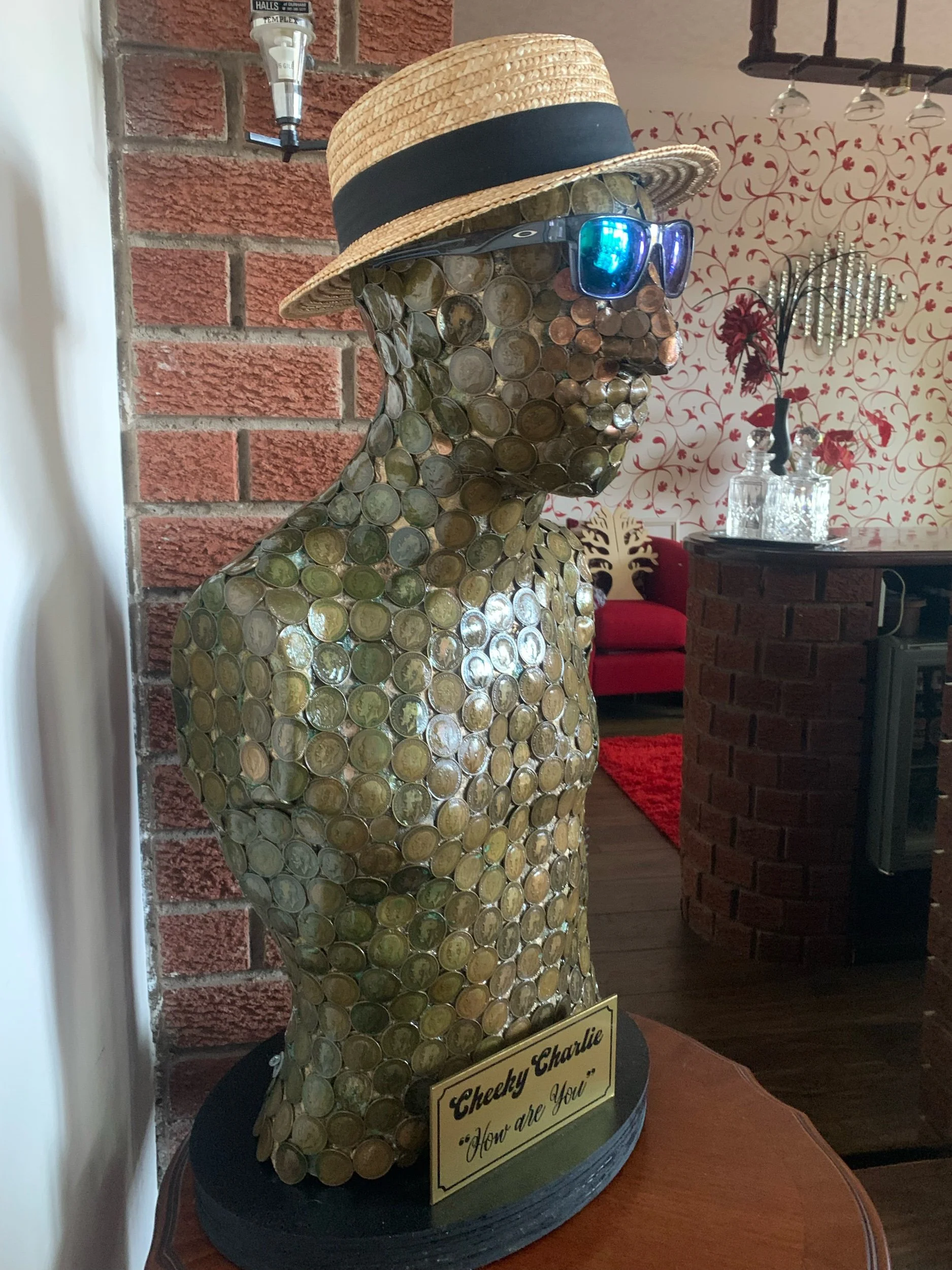 Cheeky Charlie (healing statue )