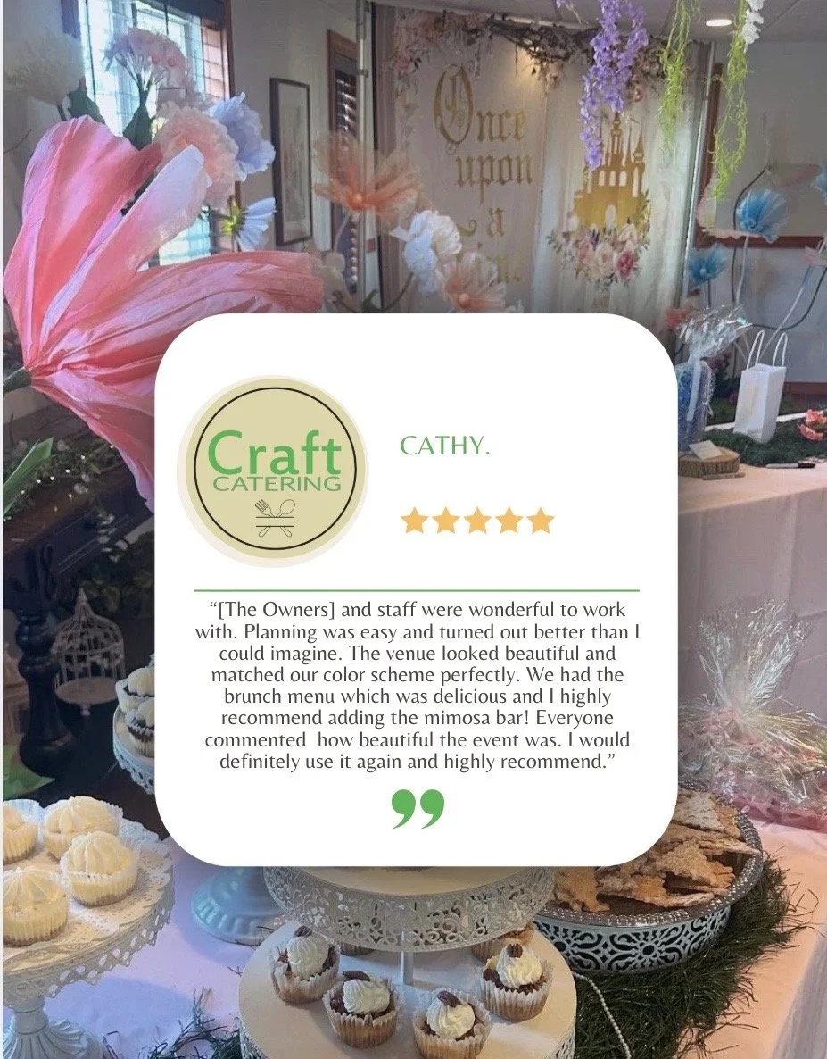 Testimonials - Craft Catering — It's A Craft.