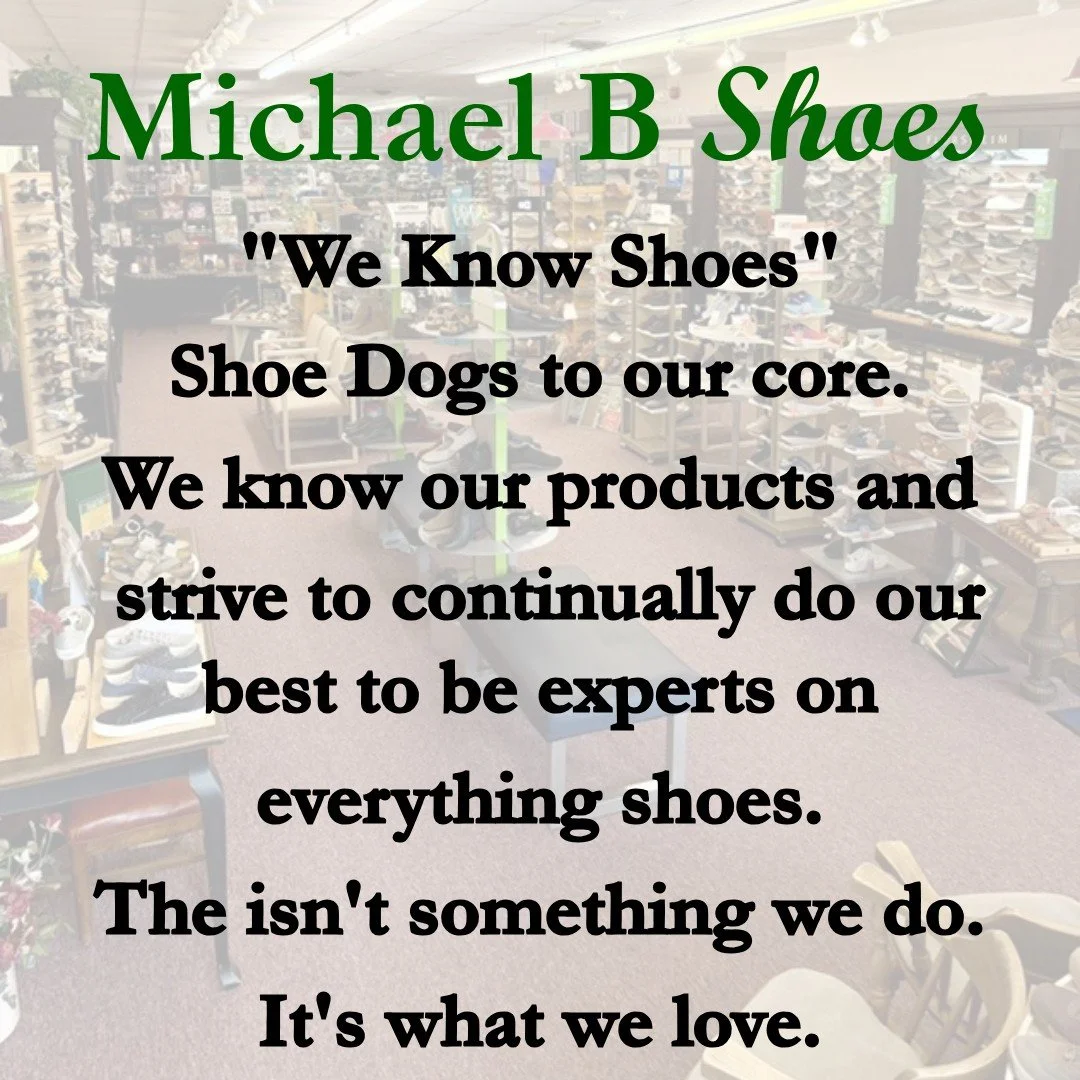 #michaelb_shoes  #loveyourshoes  #yourfullserviceshoestore  #downtownindianapa  #indianapa  #professionalshoefitters  #shoedogs  #shoefit  #shoplocal