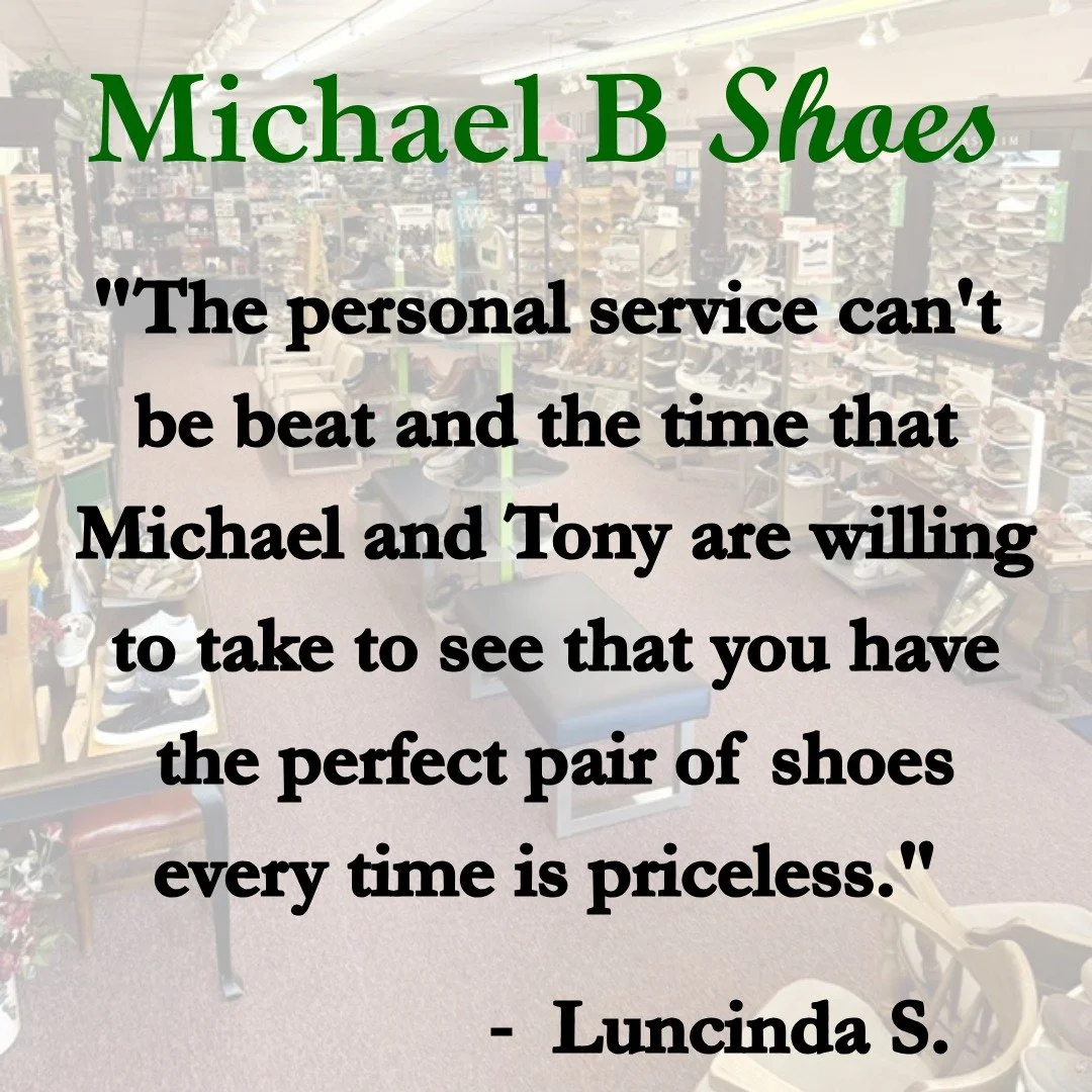 #michaelb_shoes  #loveyourshoes  #yourfullserviceshoestore  #downtownindianapa  #indianapa  #professionalshoefitters  #shoedogs  #shoefit  #shoplocal