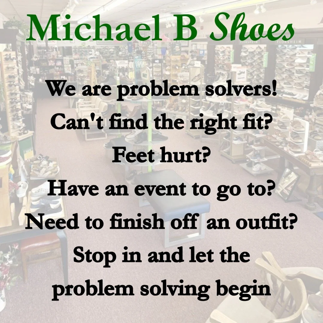 #michaelb_shoes #loveyourshoes #yourfullserviceshoestore #downtownindianapa #indianapa #professionalshoefitters #shoedogs #shoefit #shoplocal
