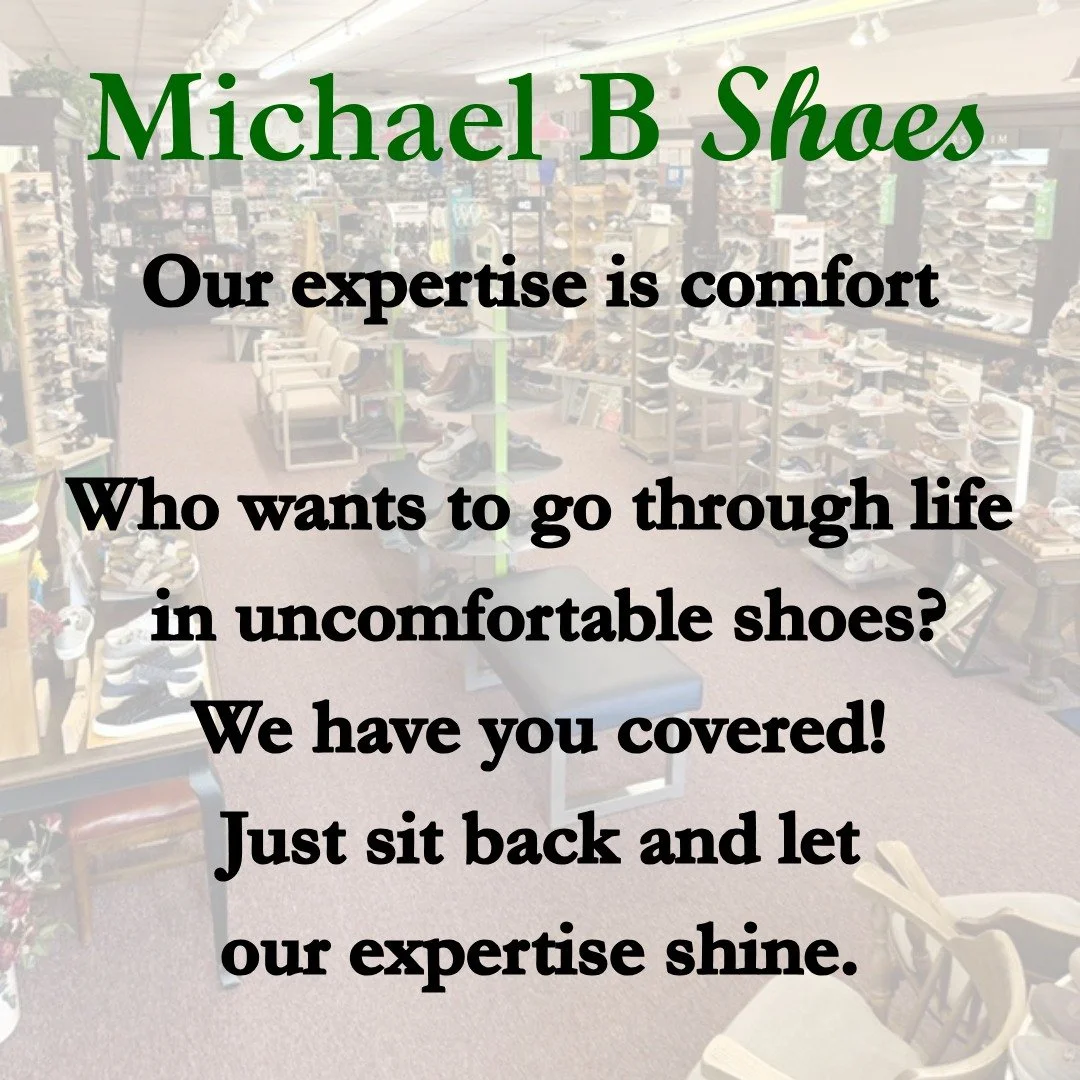 #michaelb_shoes #loveyourshoes #yourfullserviceshoestore #downtownindianapa #indianapa #professionalshoefitters #shoedogs #shoefit #shoplocal