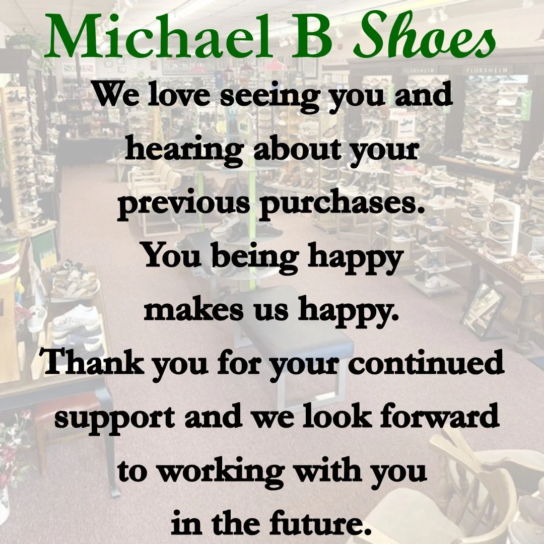 #michaelb_shoes  #loveyourshoes  #yourfullserviceshoestore  #downtownindianapa  #indianapa  #professionalshoefitters  #shoedogs  #shoefit  #shoplocal