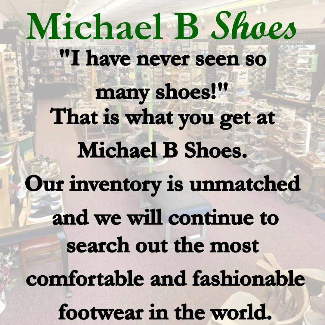 #michaelb_shoes  #loveyourshoes  #yourfullserviceshoestore  #downtownindianapa  #indianapa  #professionalshoefitters  #shoedogs  #shoefit  #shoplocal