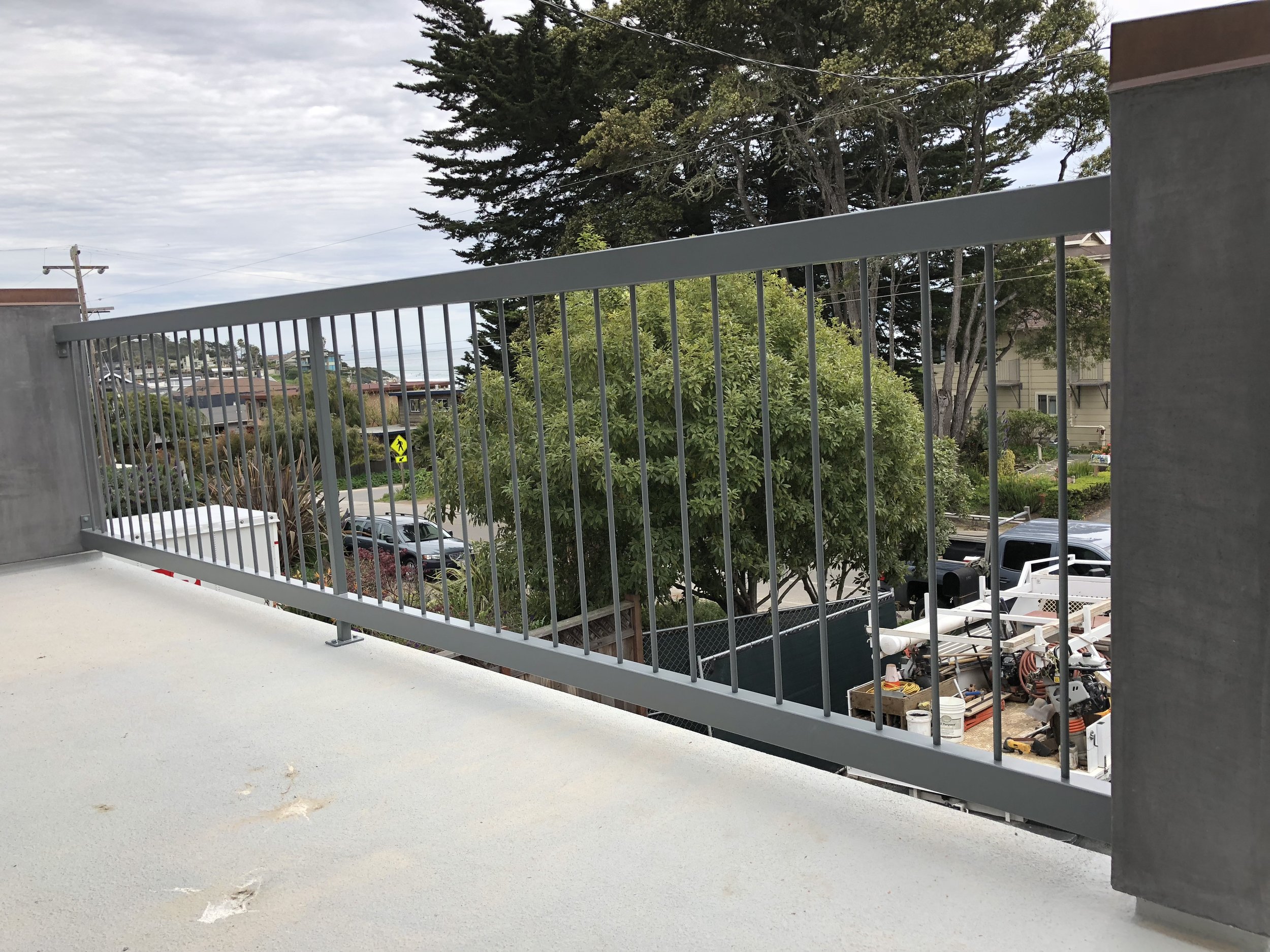 Powder Coated Stainless Steel Railing