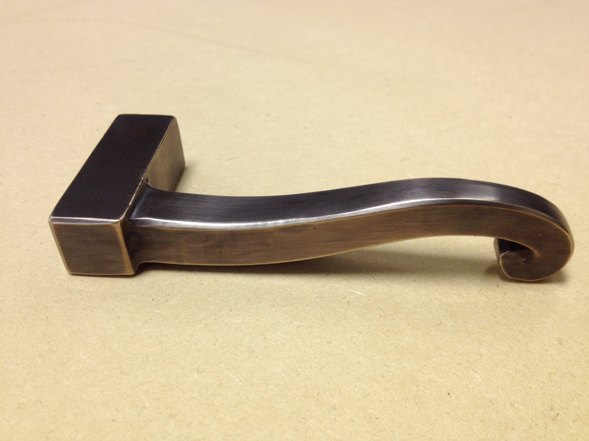 Bronze Door Handle Levers