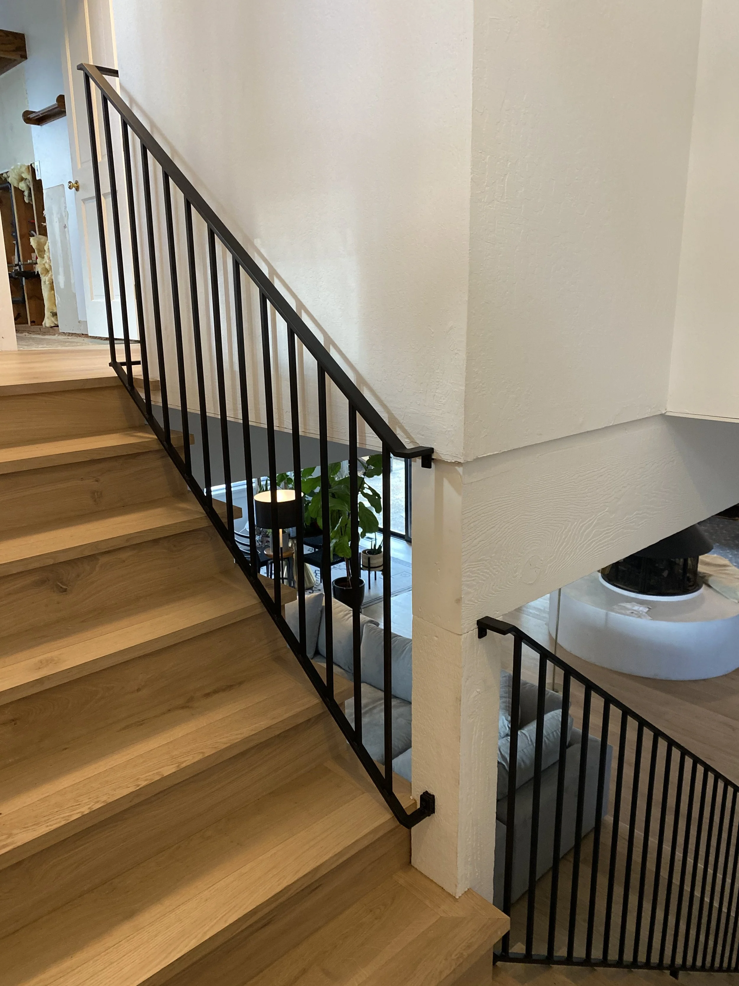 Wall Mounted Steel Railing