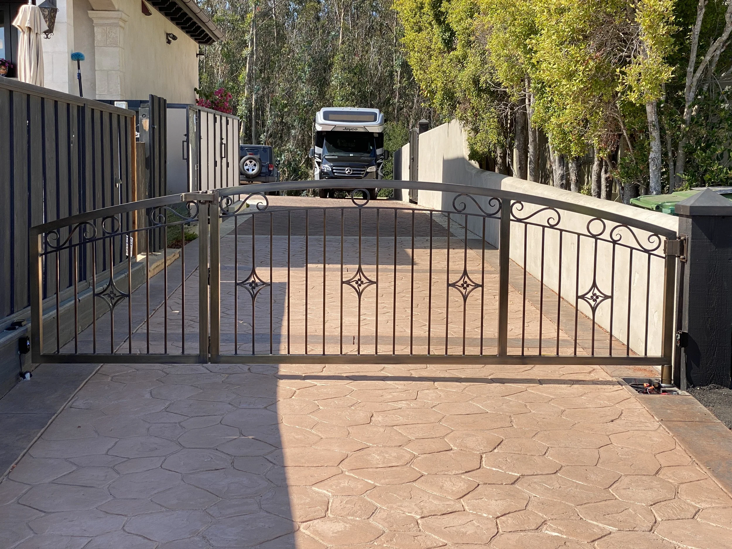 Bronze Automatic Gate