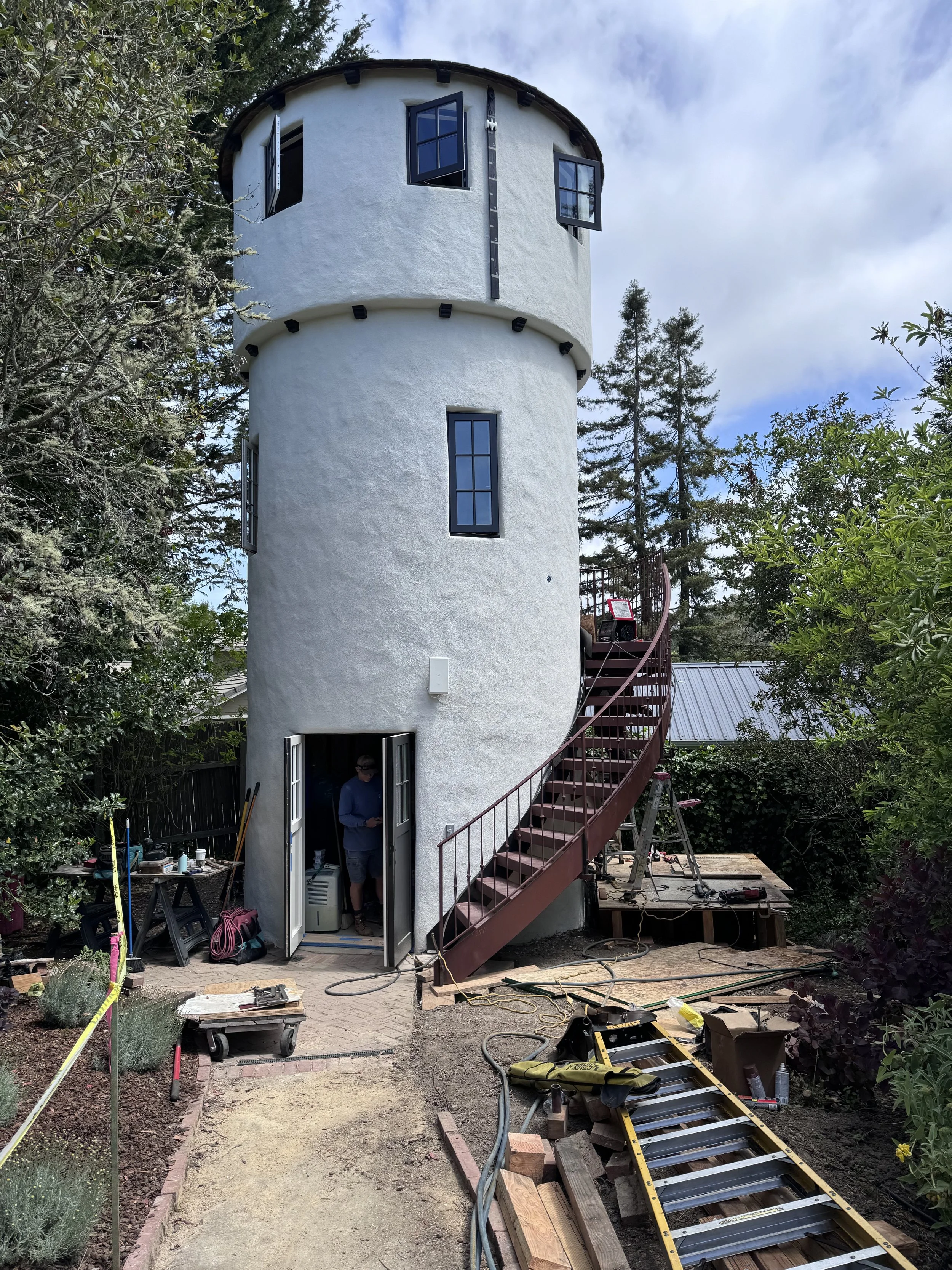 Water Tower Spiral Staircase